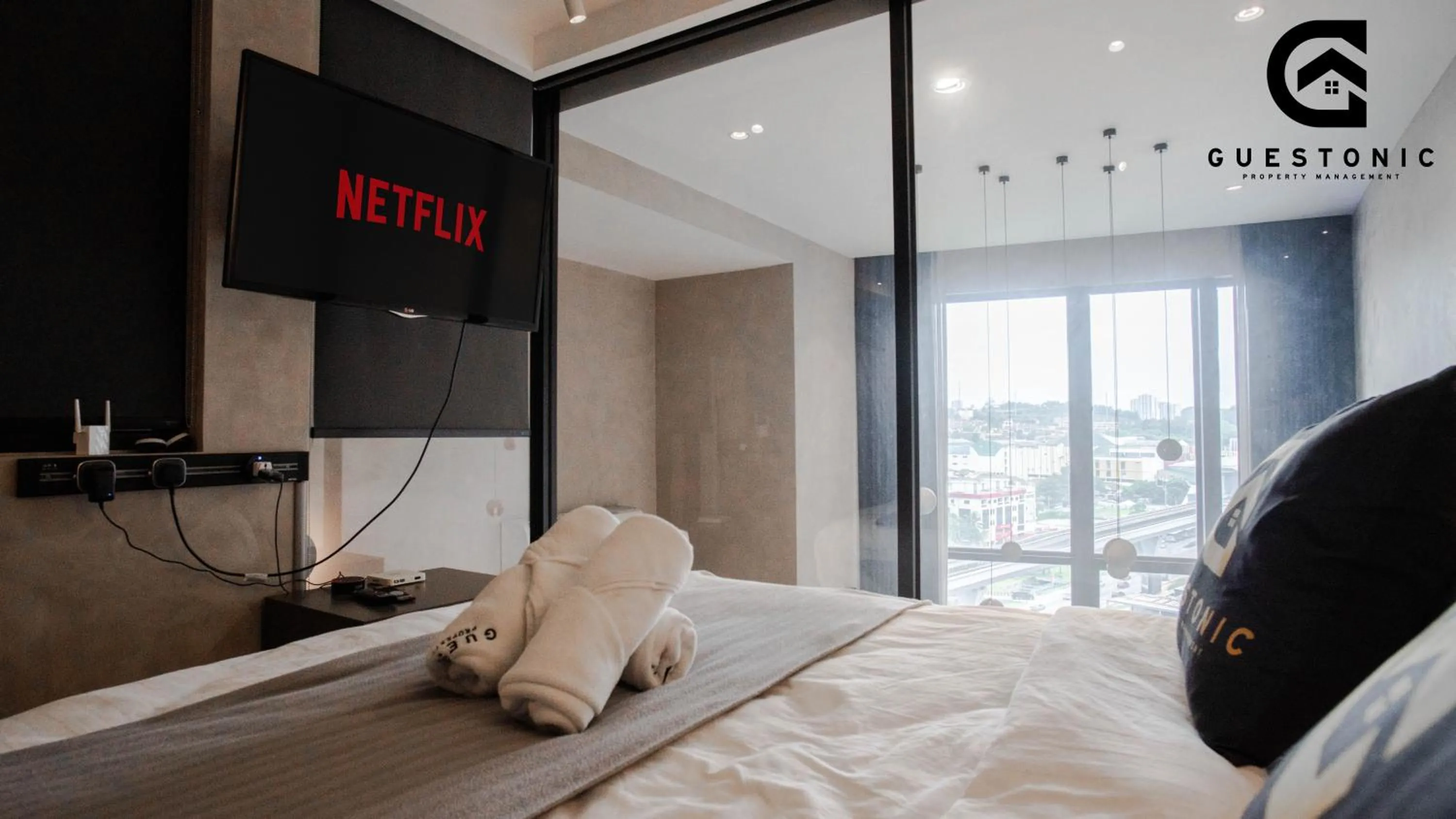 Bed in EkoCheras Cozy Suite by GUESTONIC