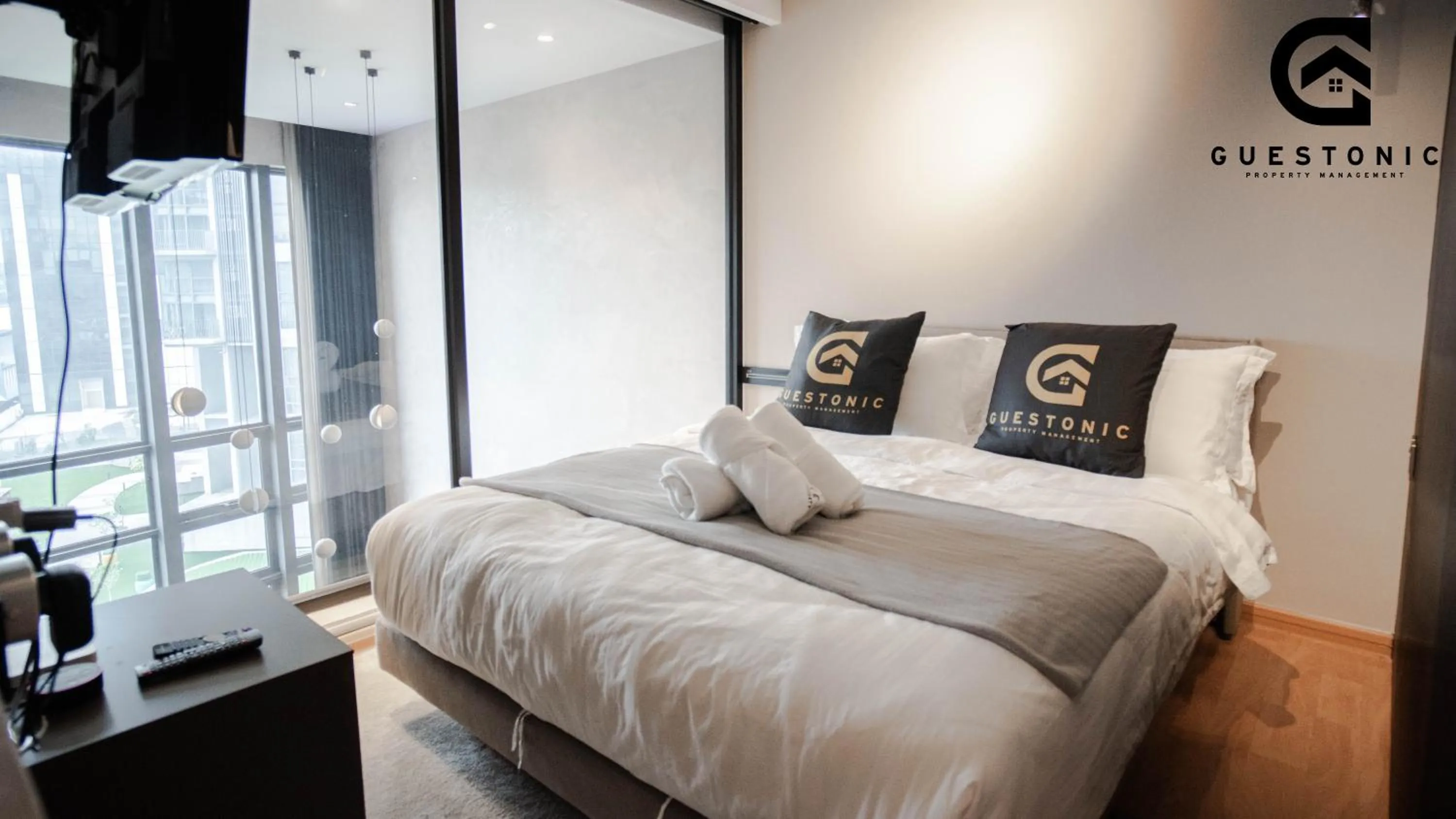 Bed in EkoCheras Cozy Suite by GUESTONIC