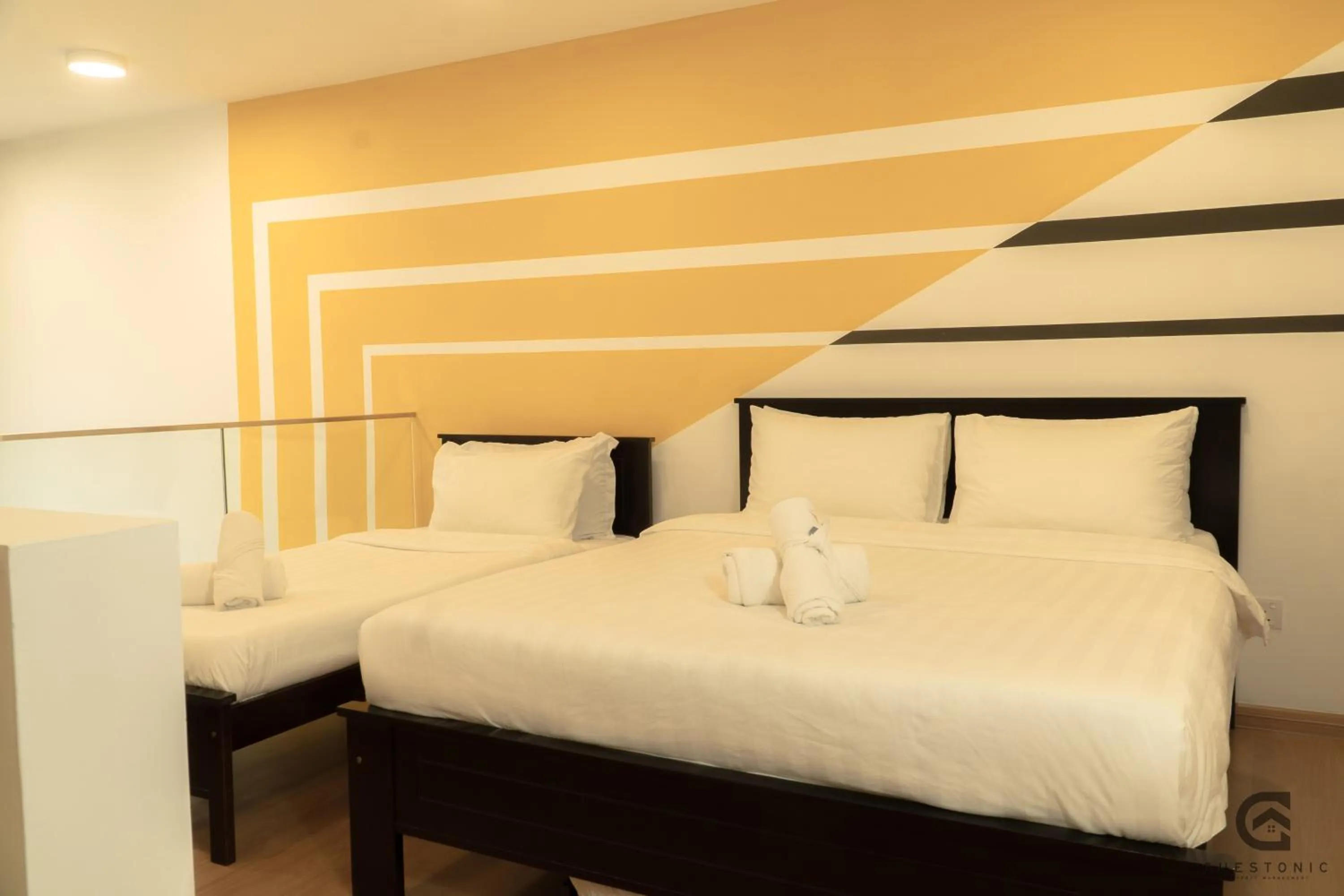 Bed in EkoCheras Cozy Suite by GUESTONIC