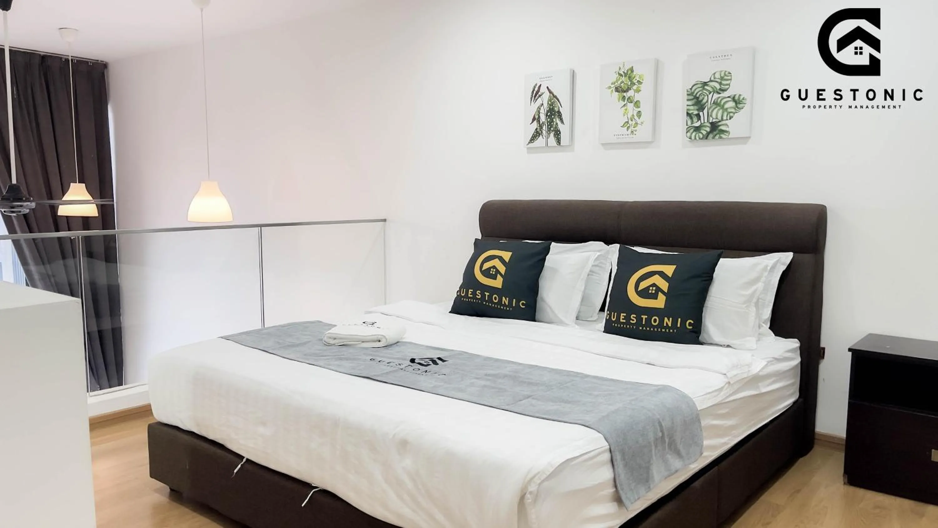 Bed in EkoCheras Cozy Suite by GUESTONIC