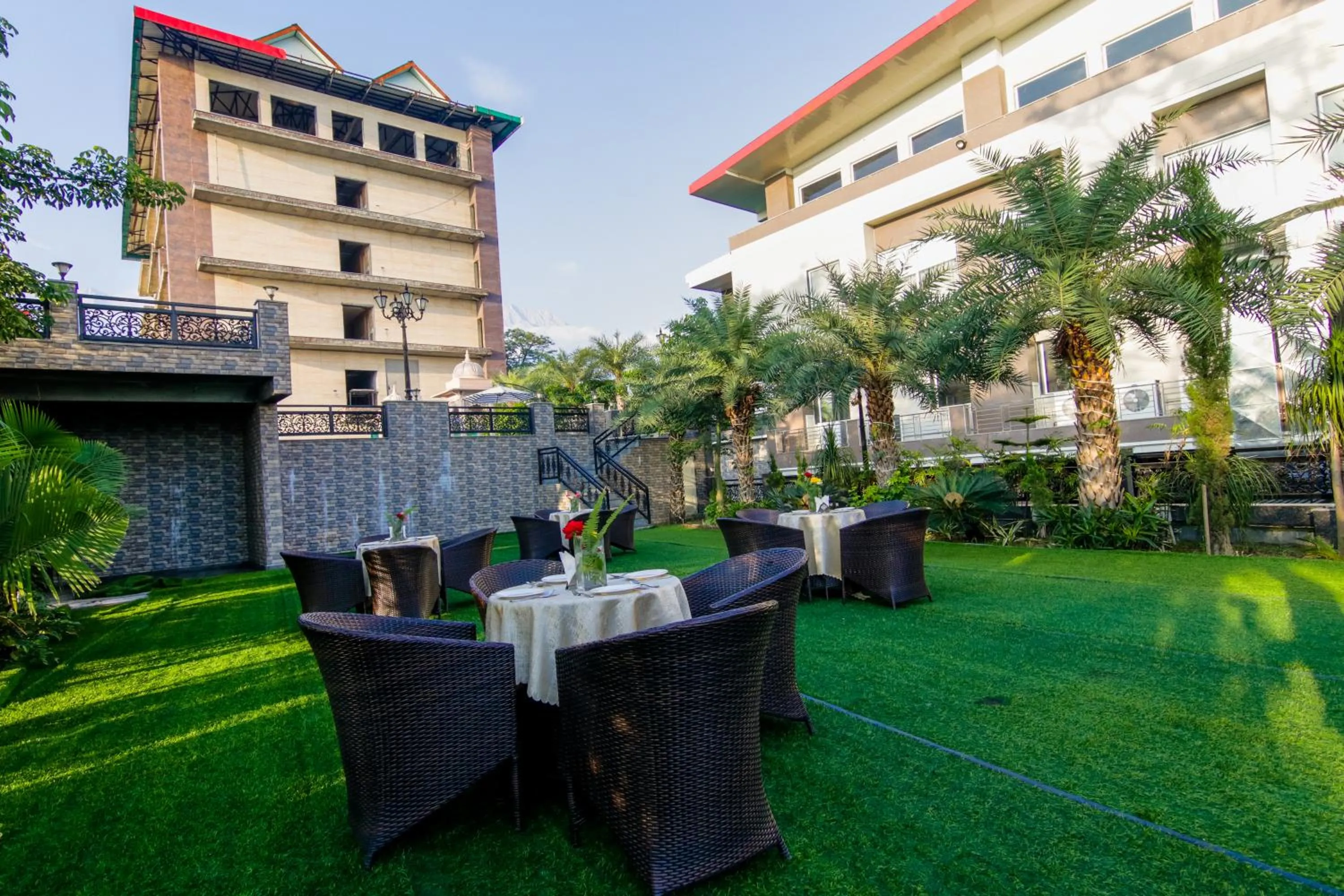 Garden in Dhauladhar Heights Resort