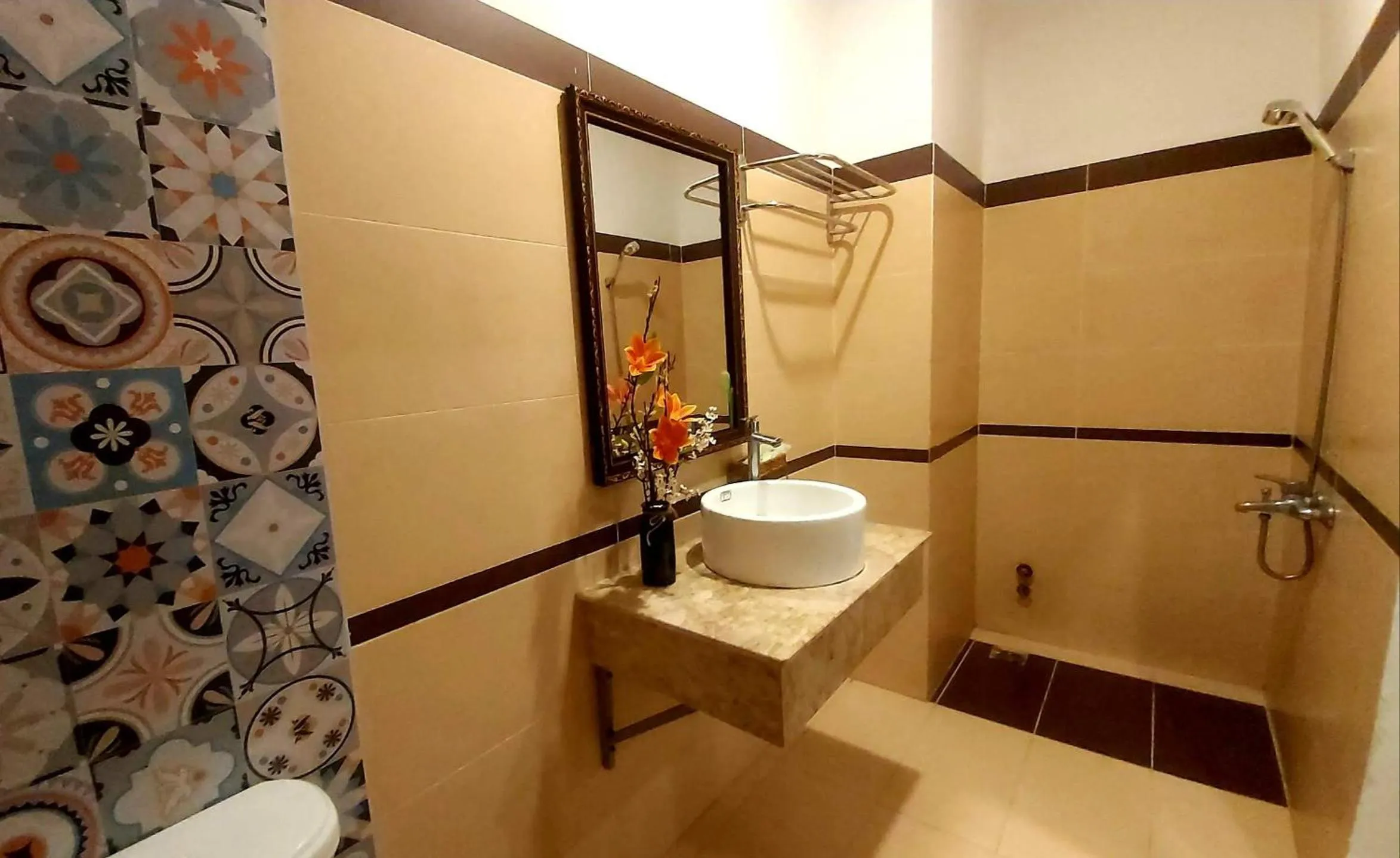 Bathroom in Milan Diamond Hotel