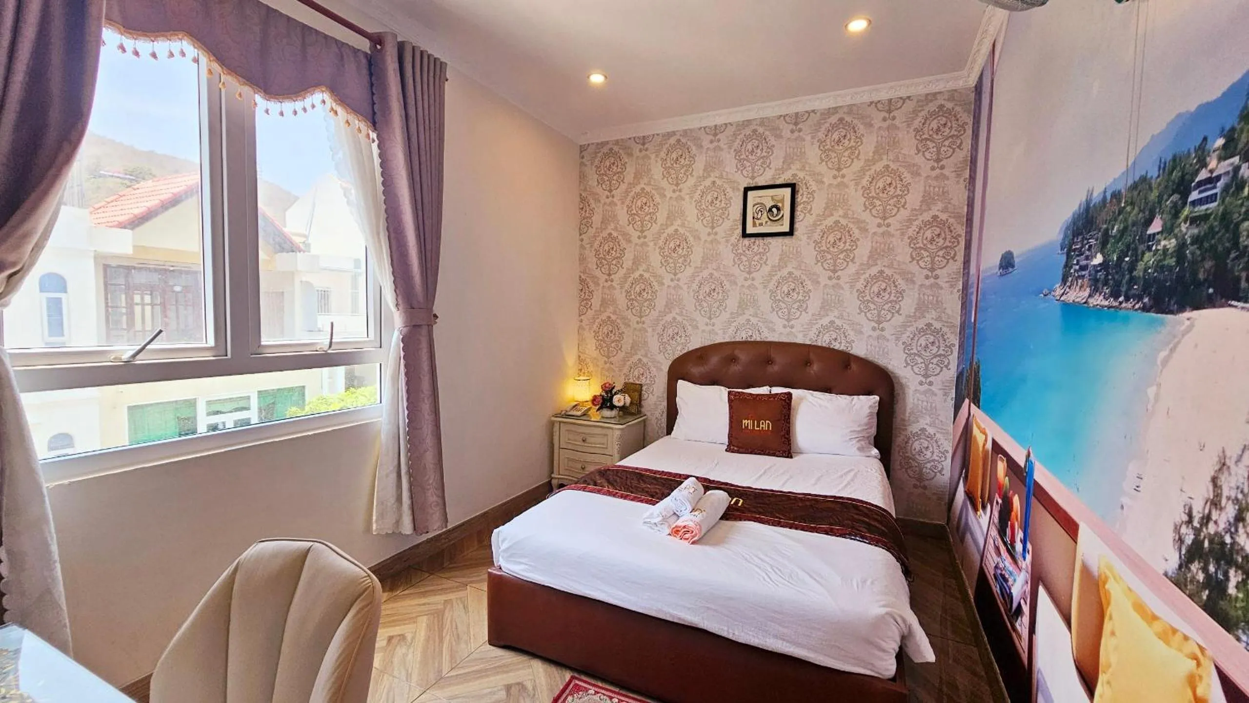 Photo of the whole room, Bed in Milan Corner Hotel