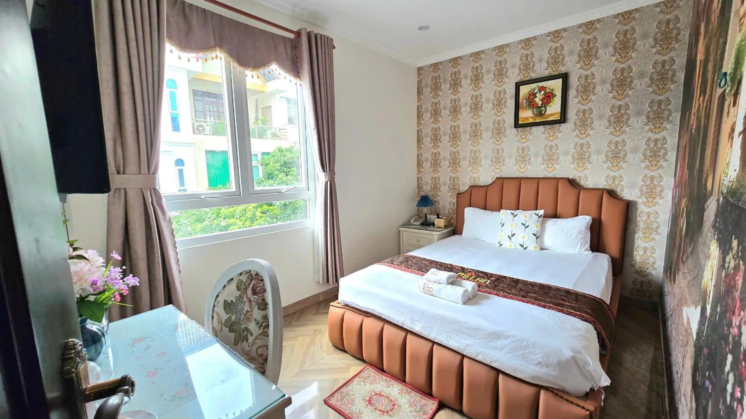 Bed in Milan Corner Hotel