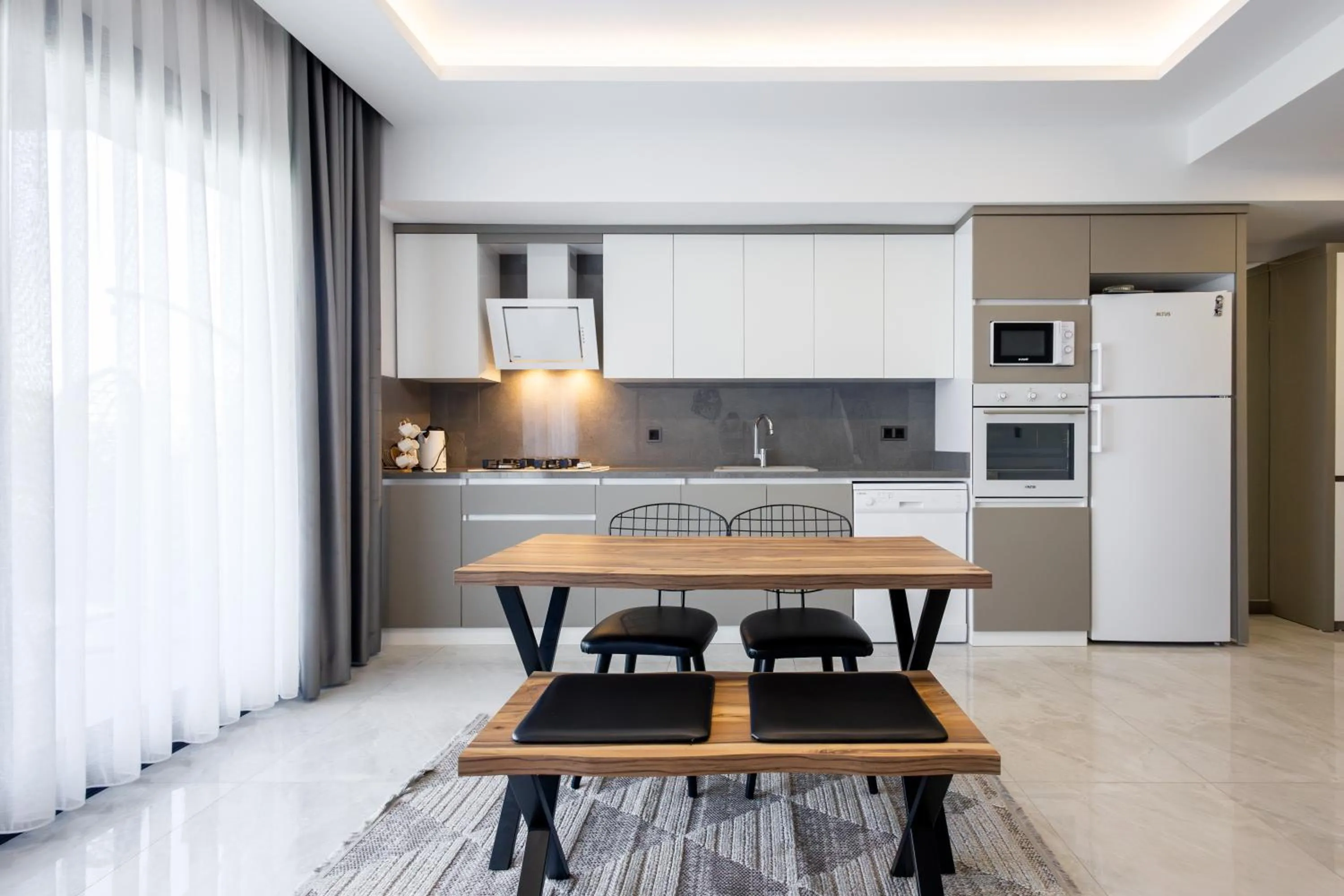 Dining area in Artan Suites Tatil Evleri