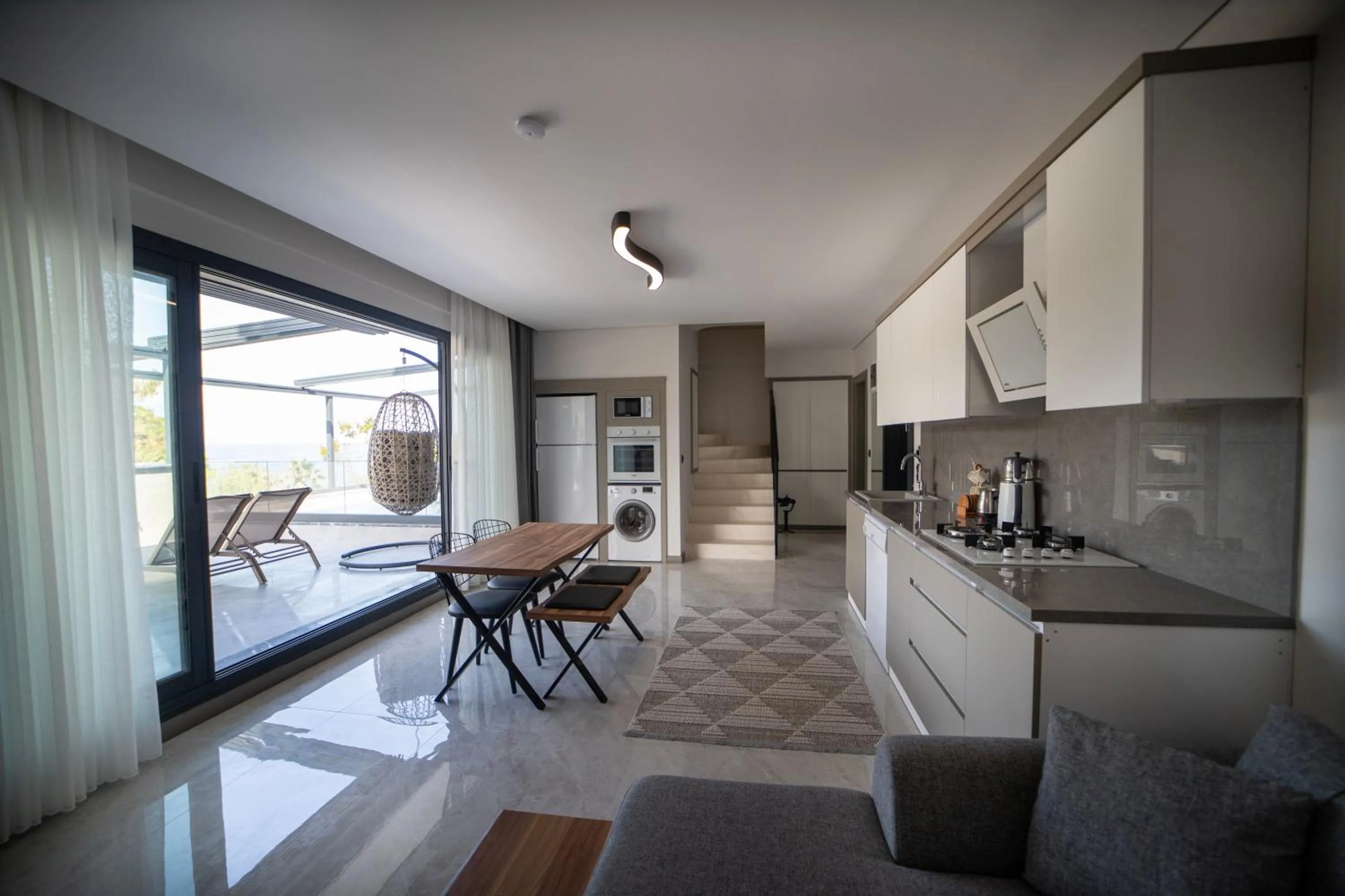 Dining area in Artan Suites Tatil Evleri