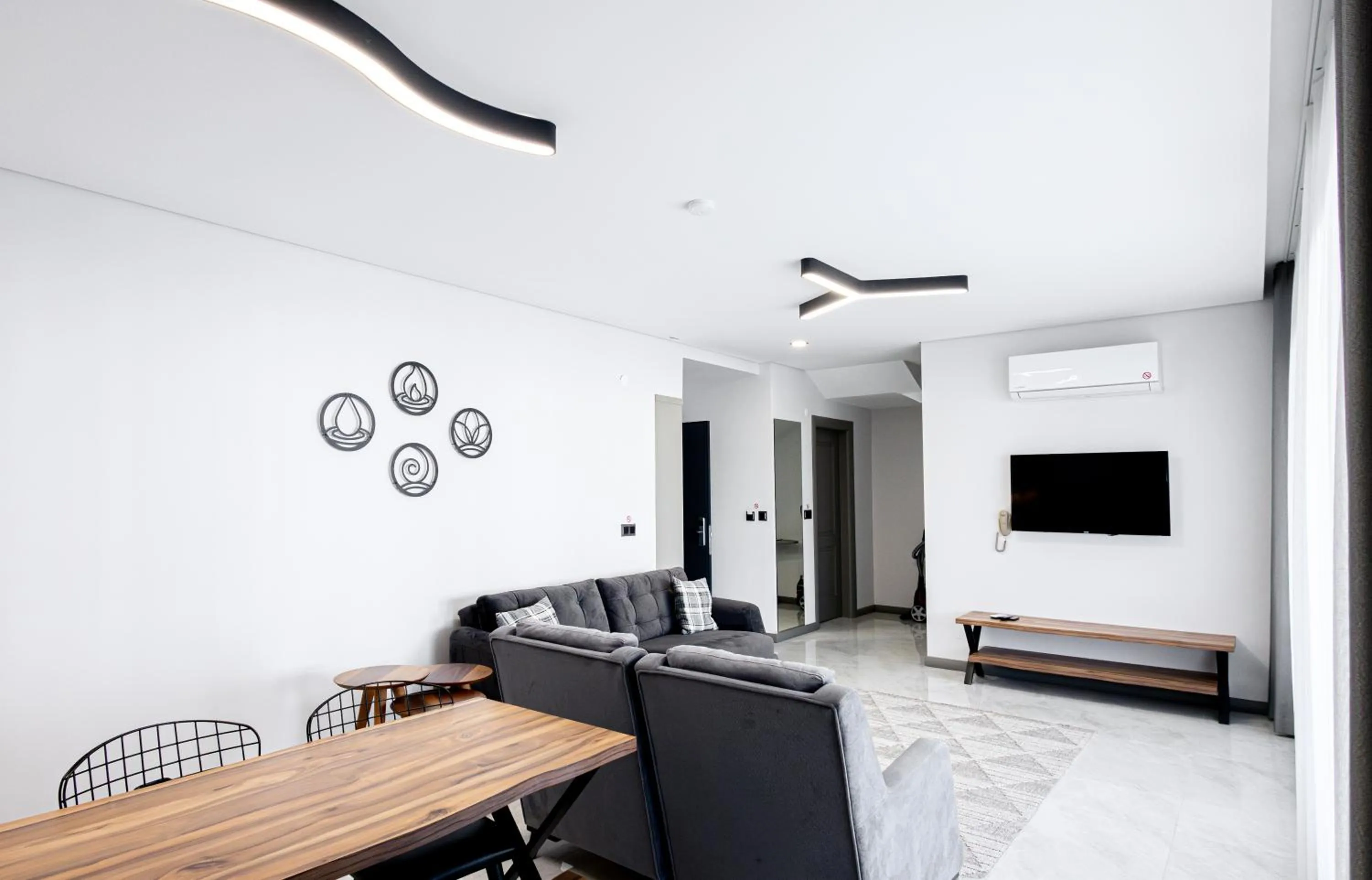 Living room in Artan Suites Tatil Evleri