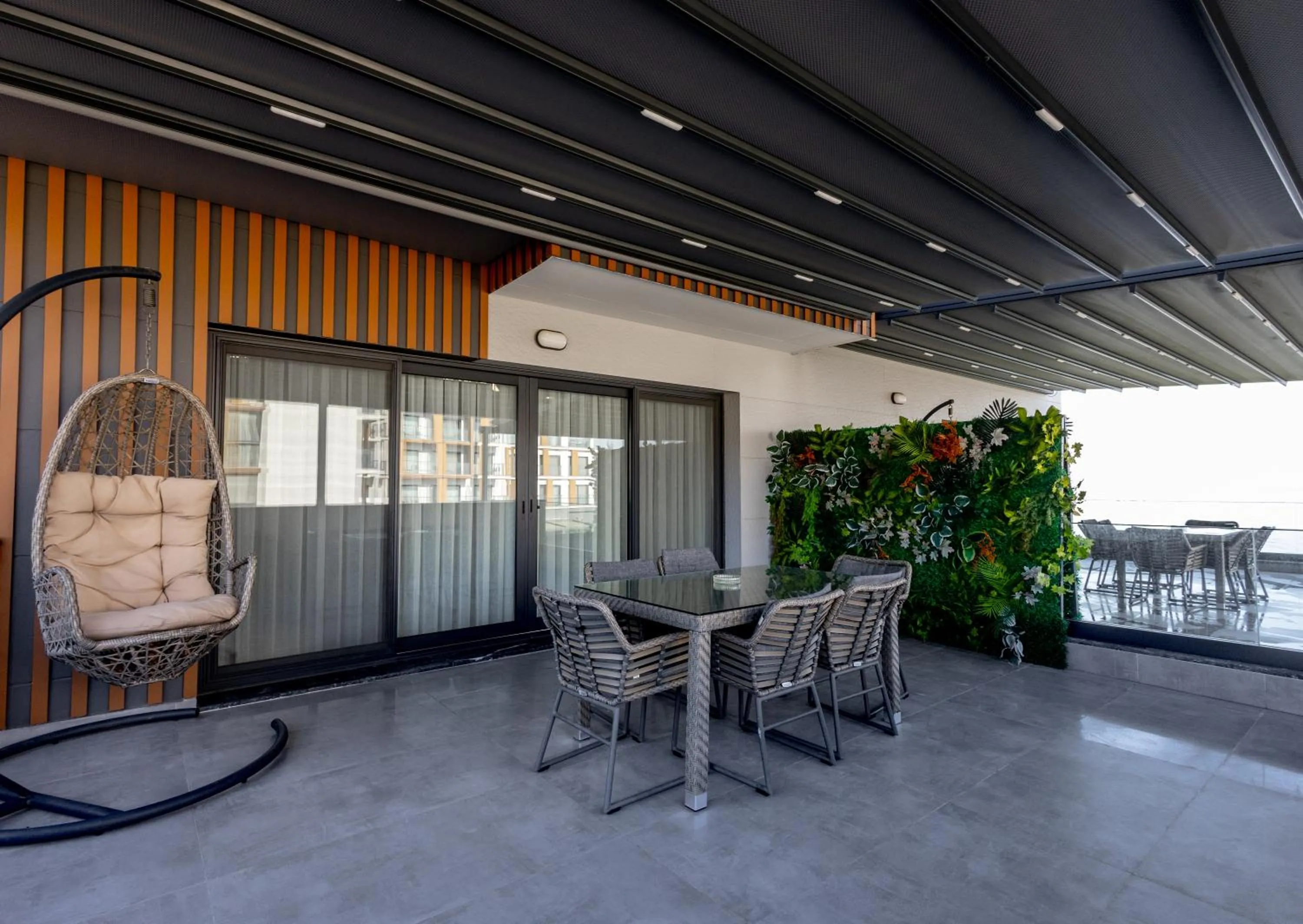 Balcony/Terrace in Artan Suites Tatil Evleri