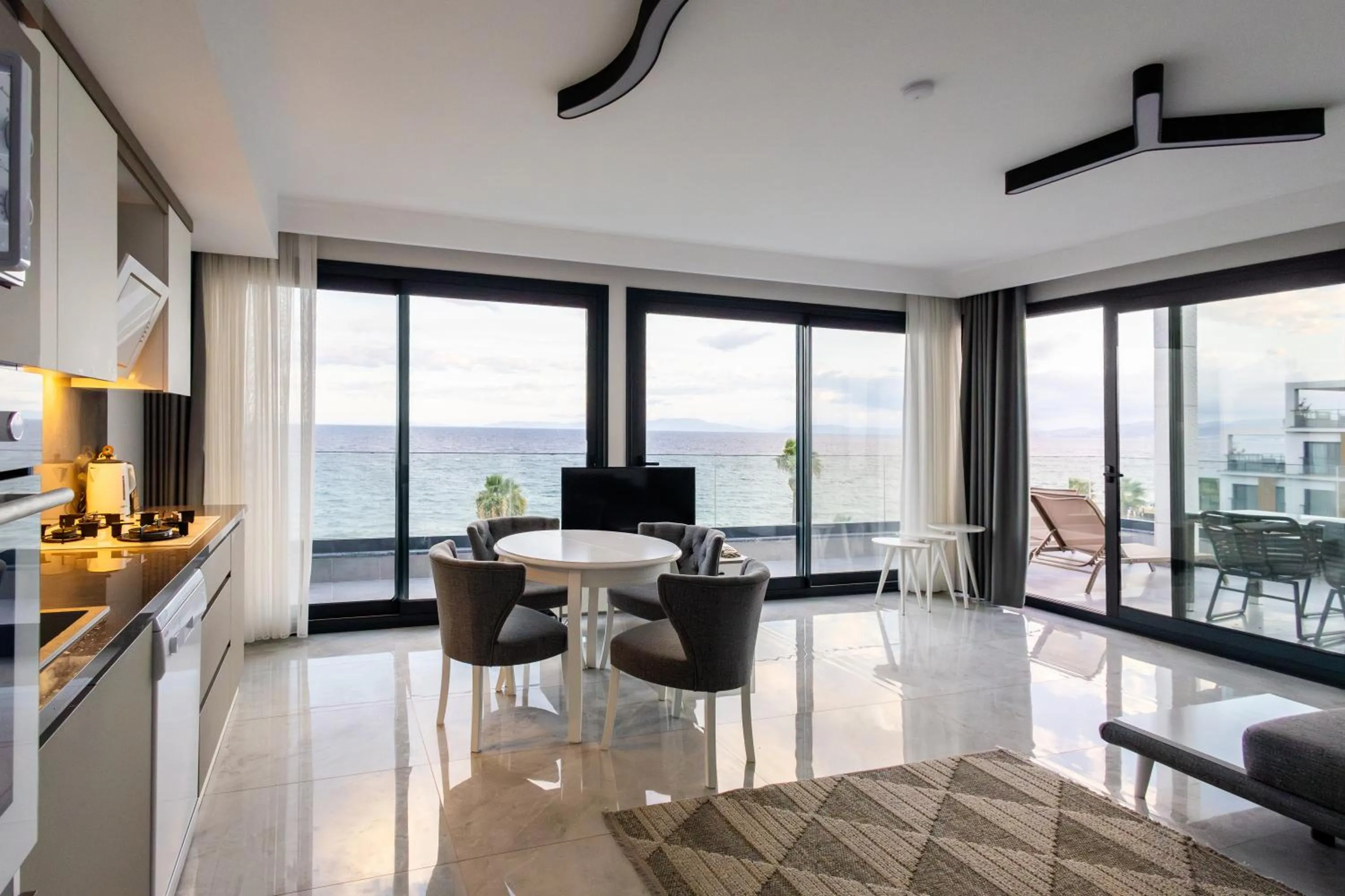 Living room in Artan Suites Tatil Evleri