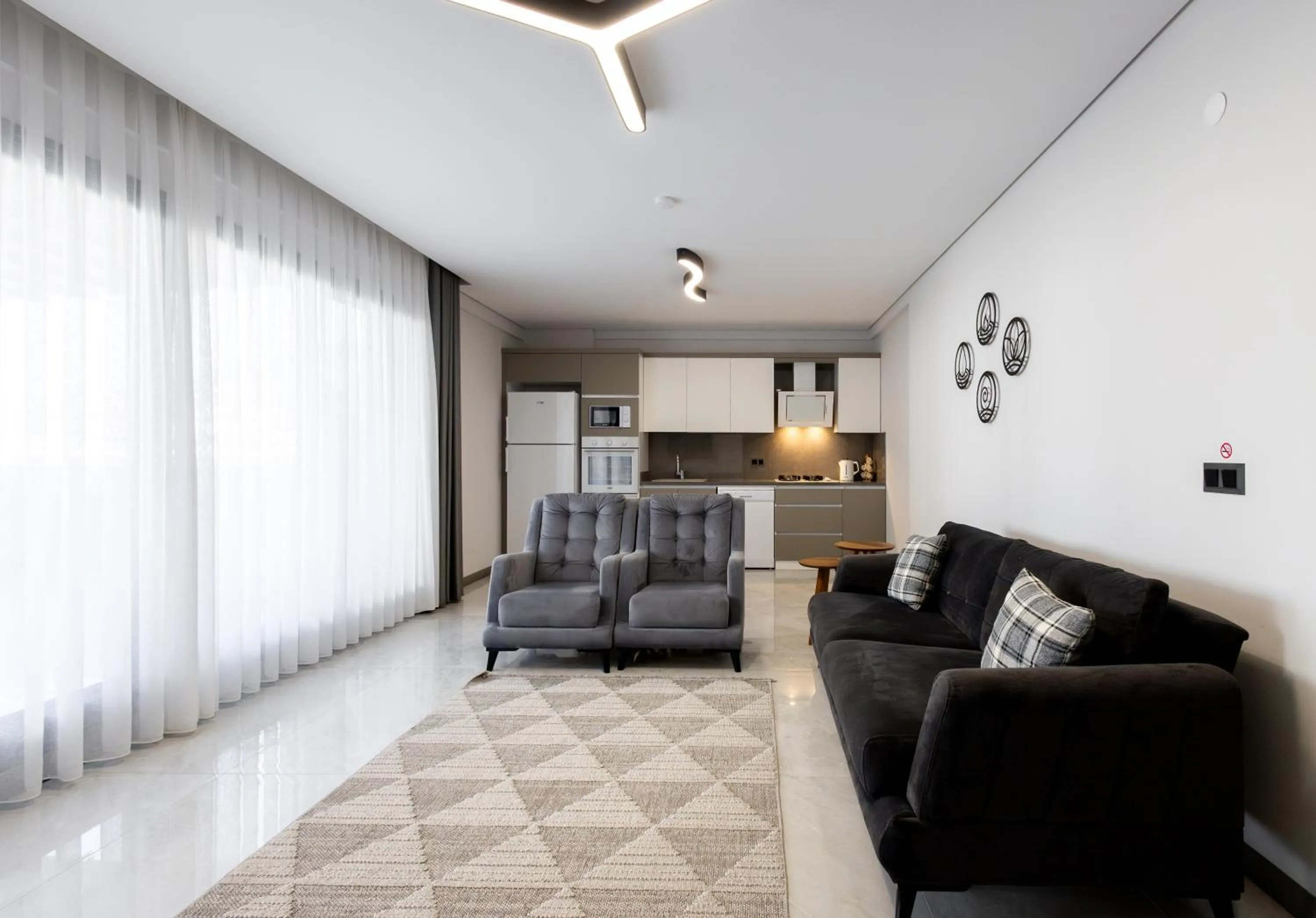 Living room in Artan Suites Tatil Evleri