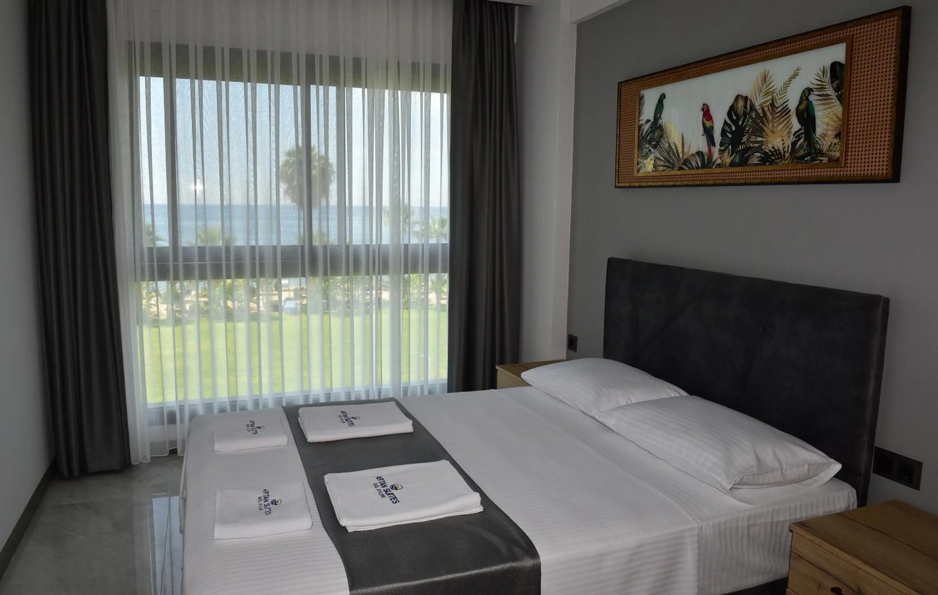 Bedroom, Bed in Artan Suites Tatil Evleri