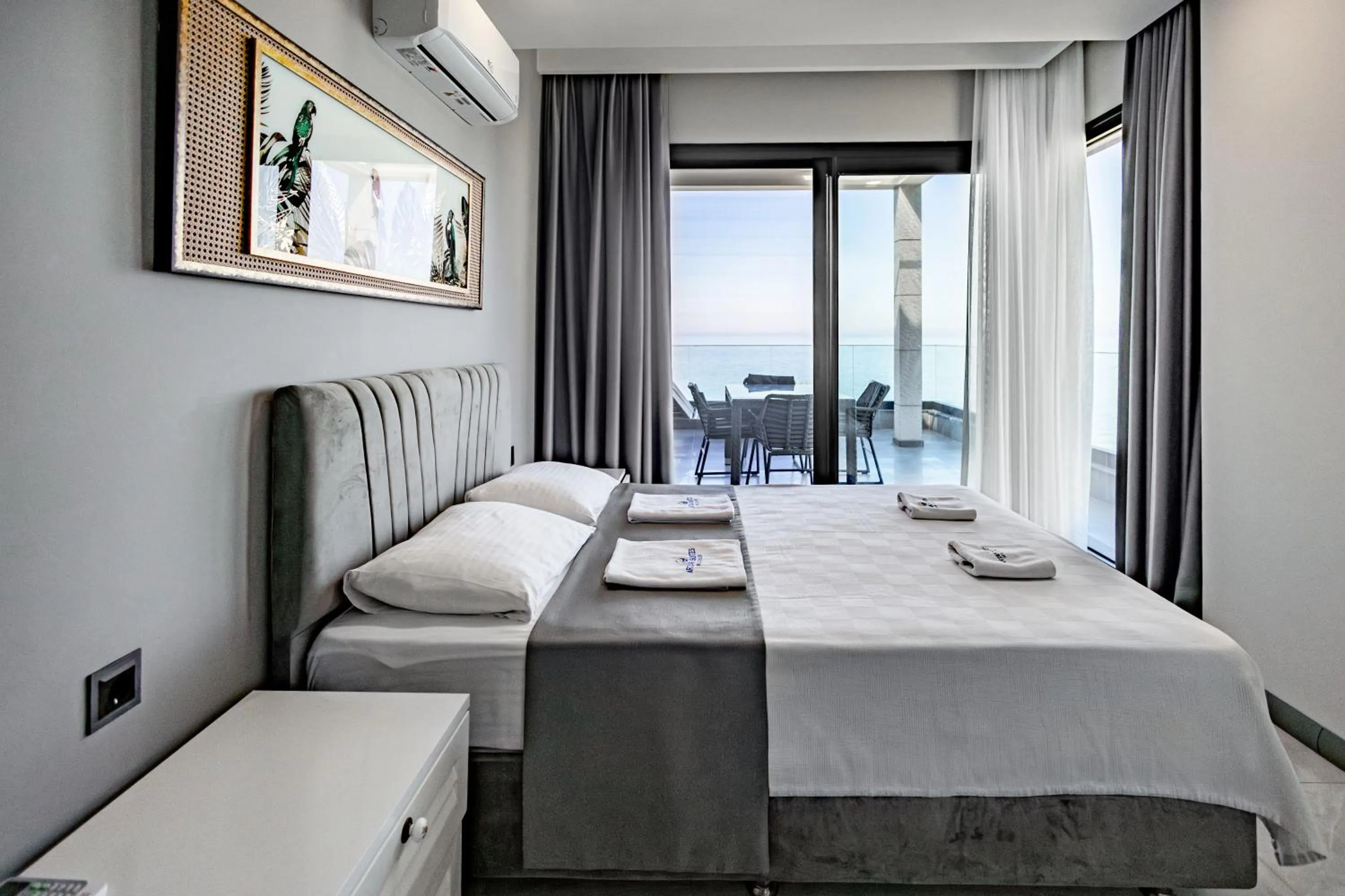 Bedroom, Bed in Artan Suites Tatil Evleri