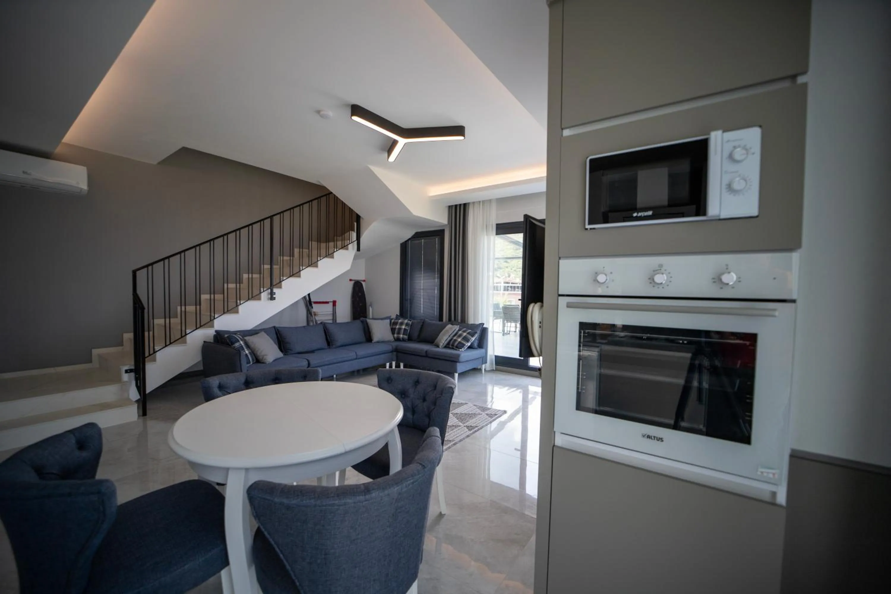 Living room in Artan Suites Tatil Evleri