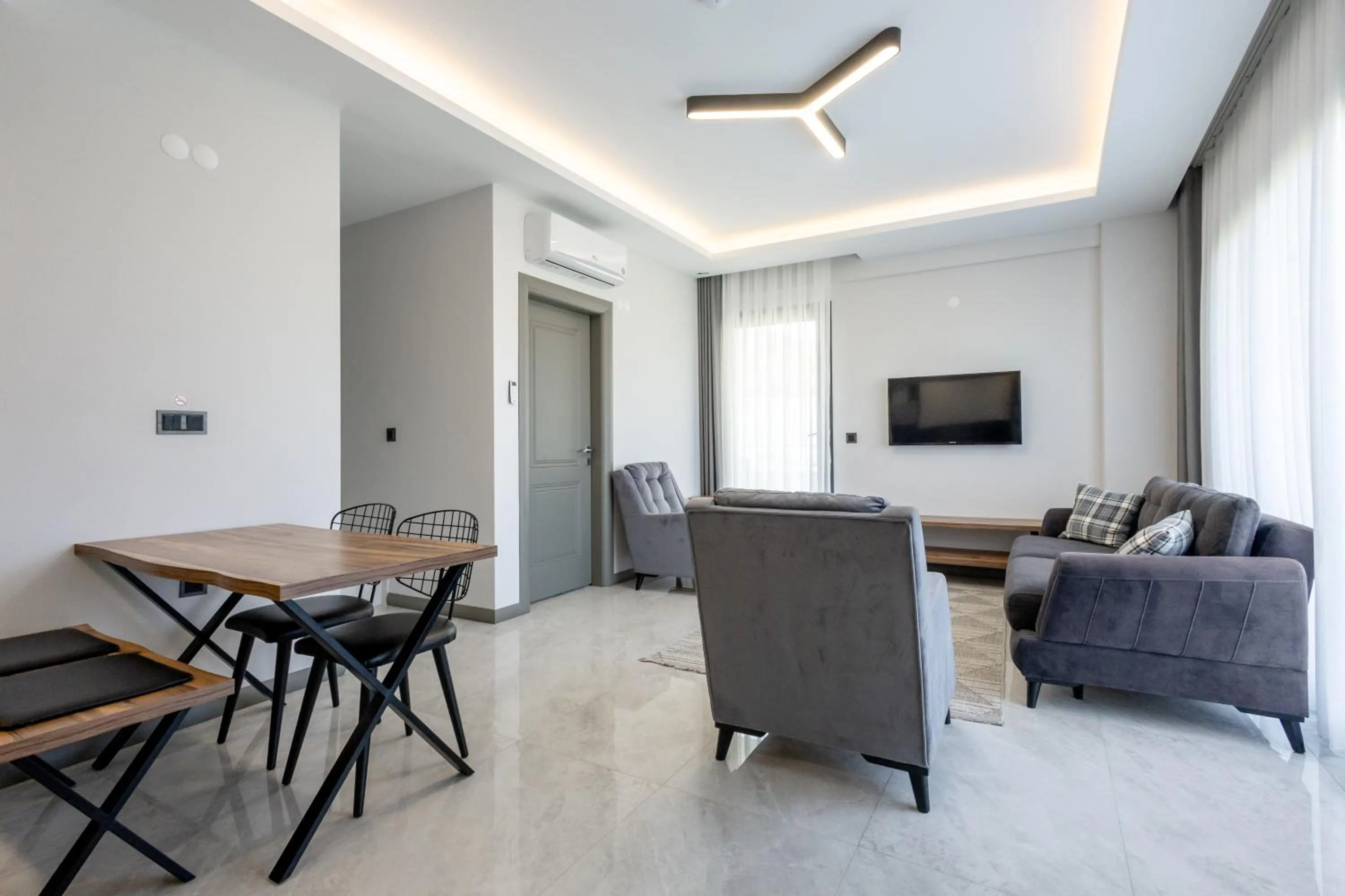 Living room in Artan Suites Tatil Evleri