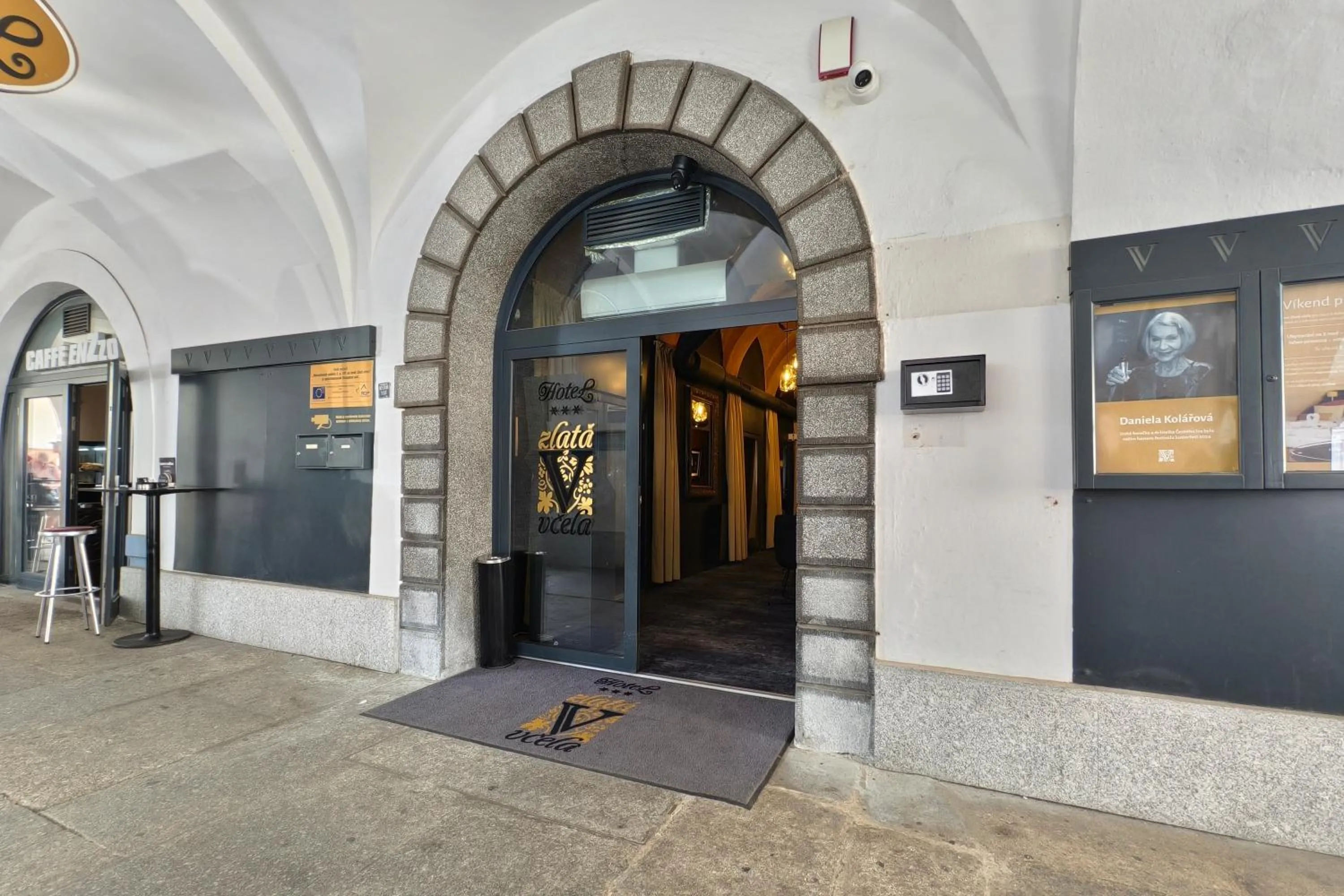 Facade/entrance in Hotel Zlatá Včela