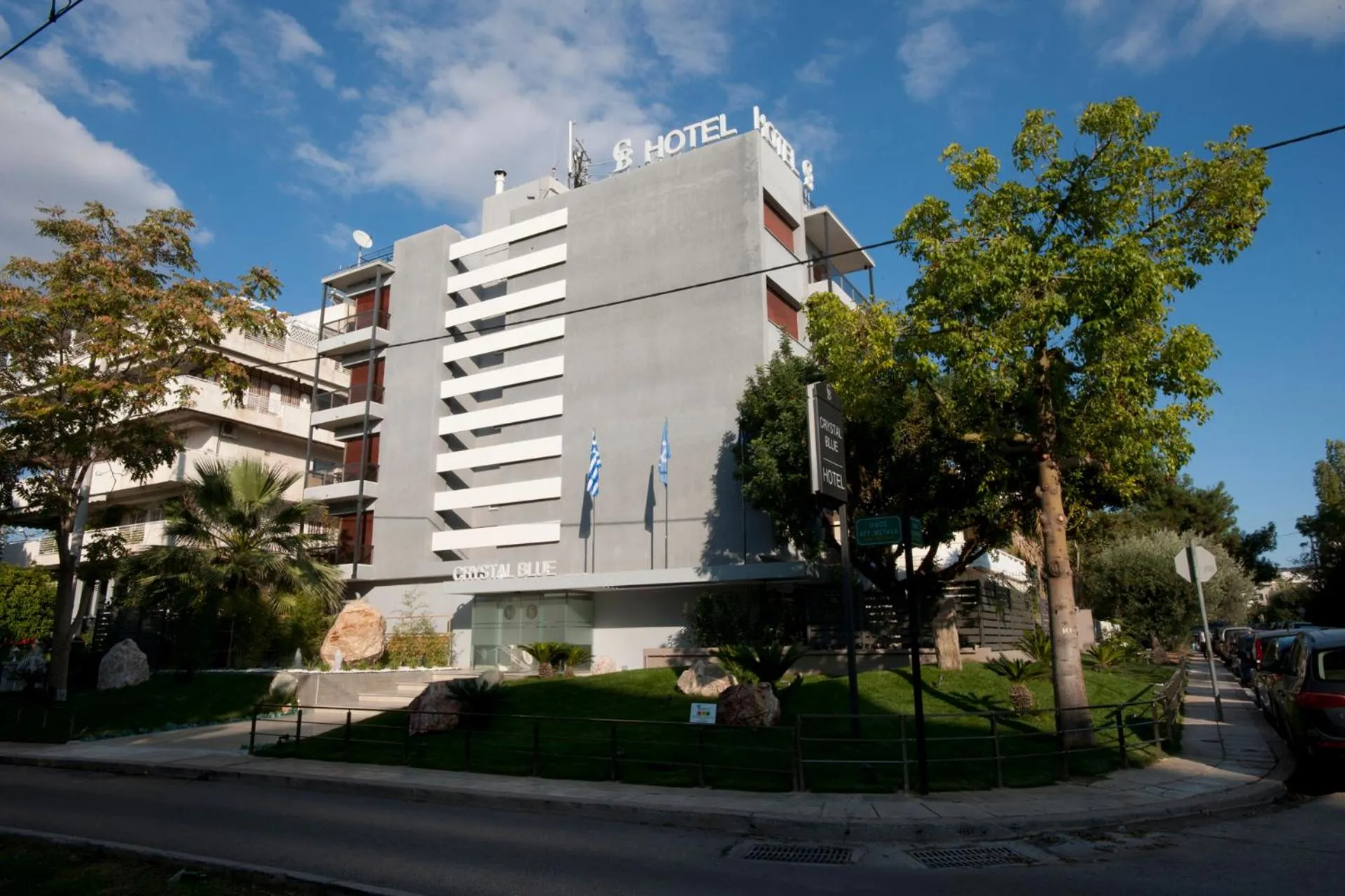 Property building in The Crystal Blue Hotel