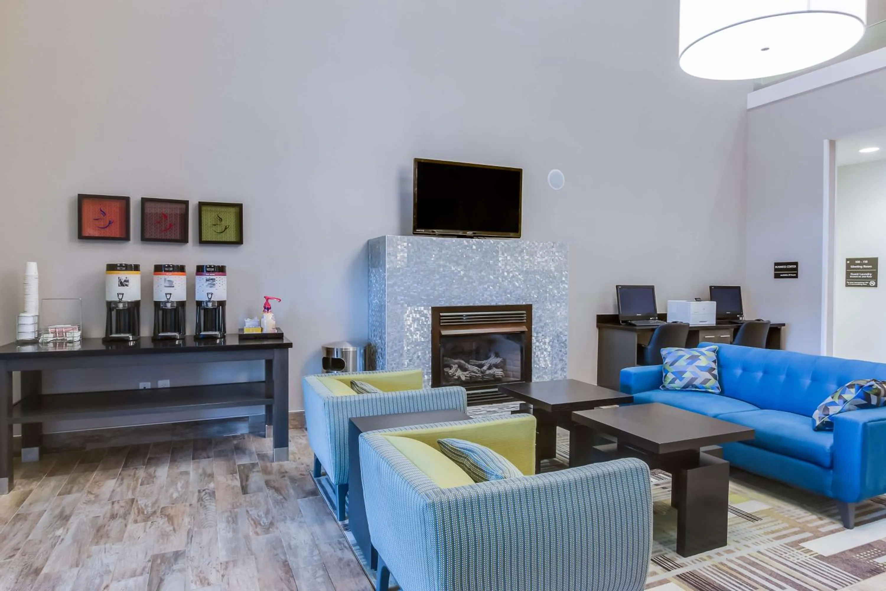 Lobby or reception in Hampton Inn White House