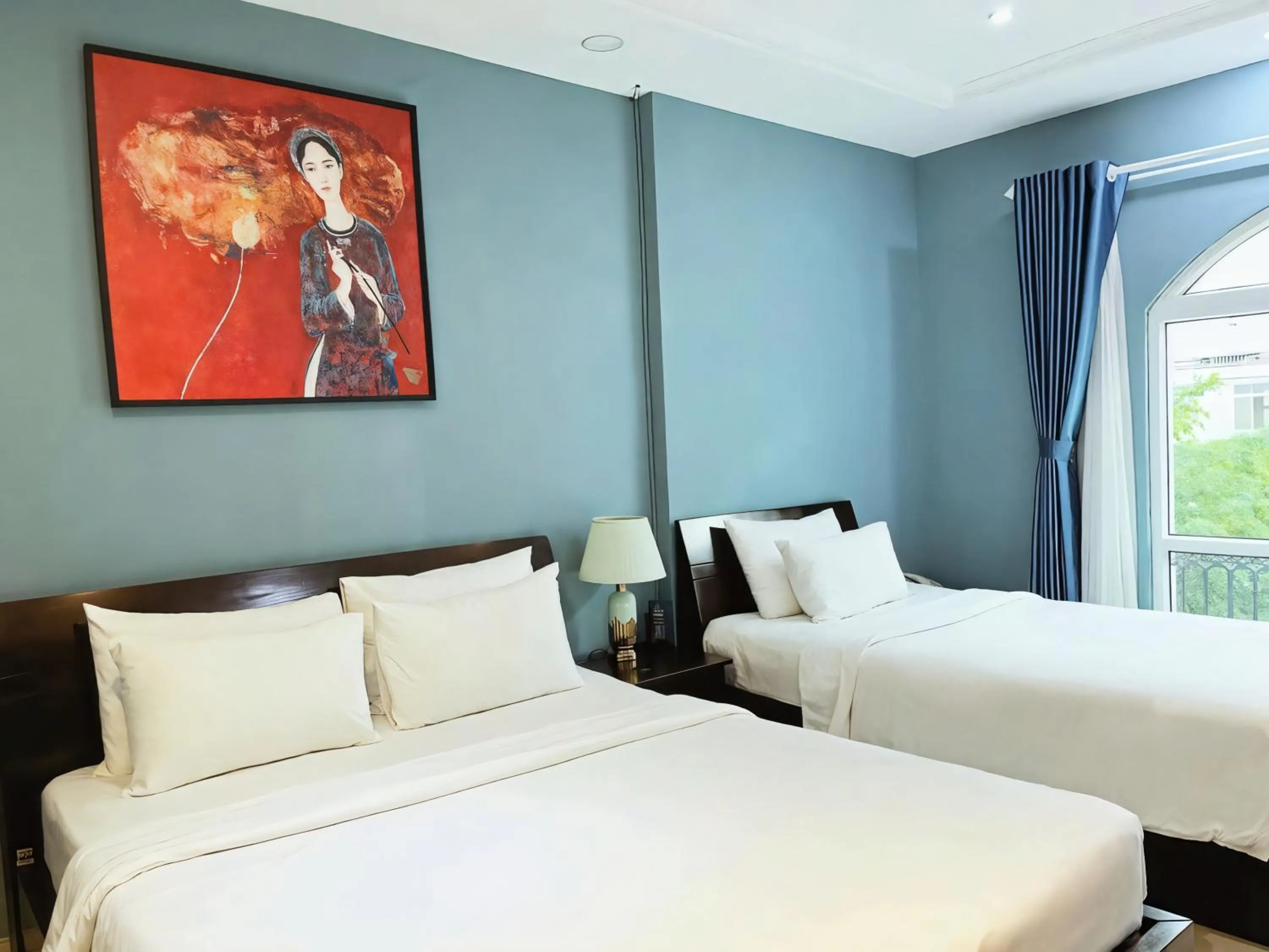 Bed in La Serena Hotel & Apartment