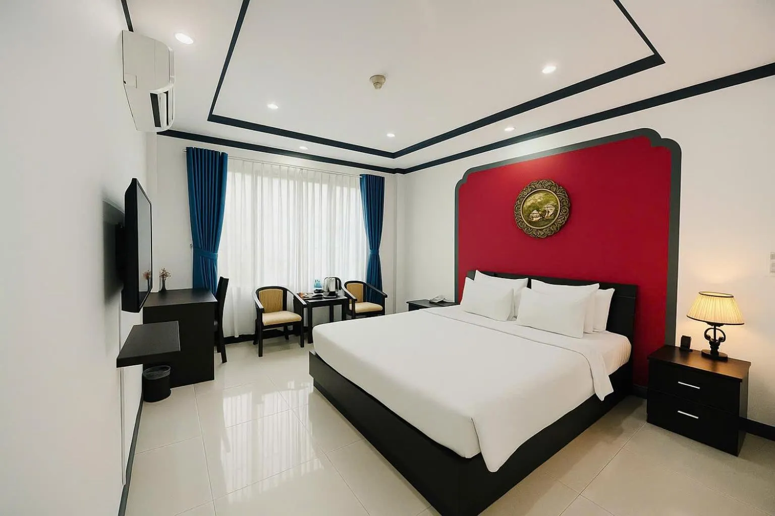 Bed in La Serena Hotel & Apartment