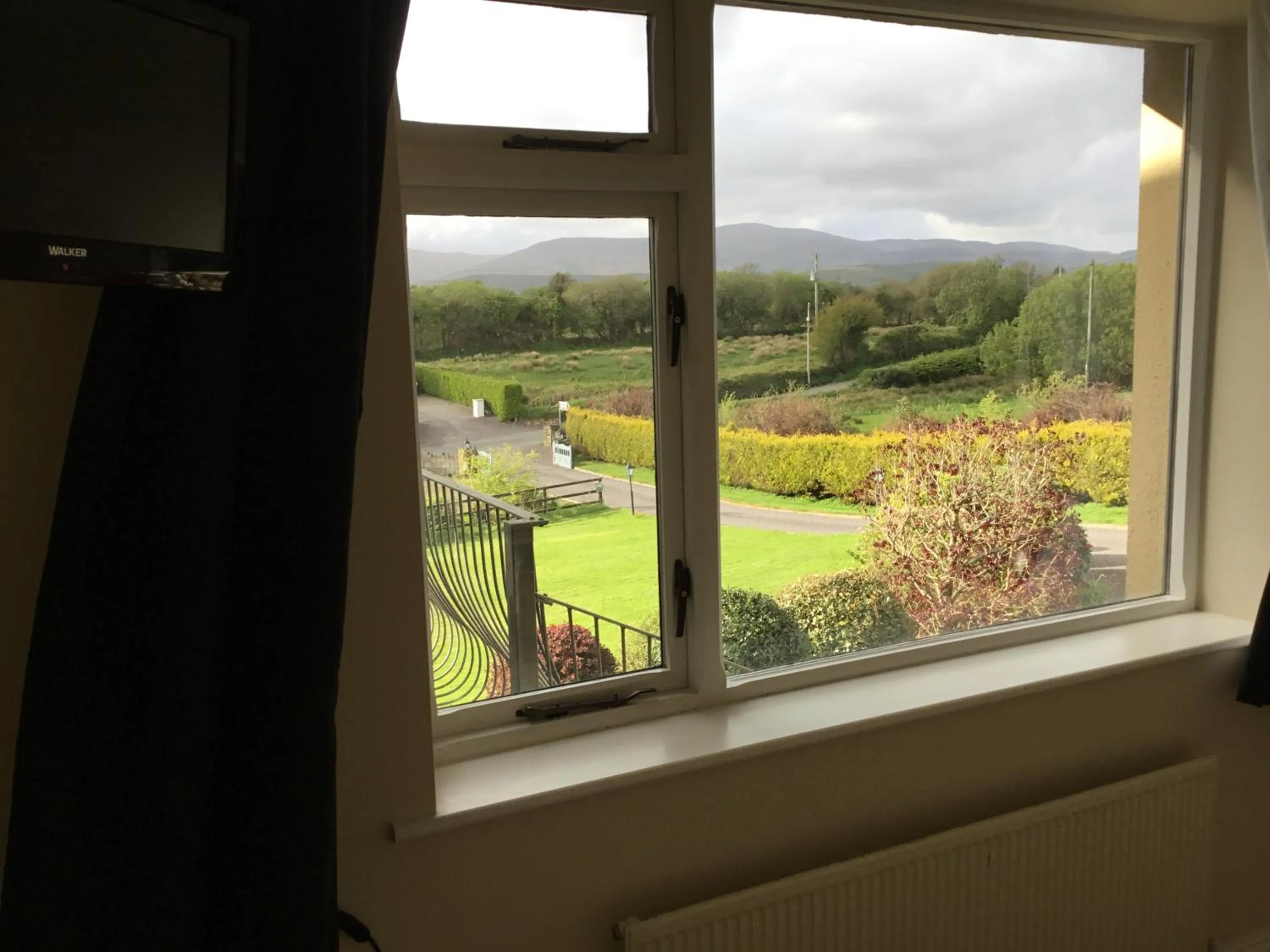 Garden view in La Mirage B&B