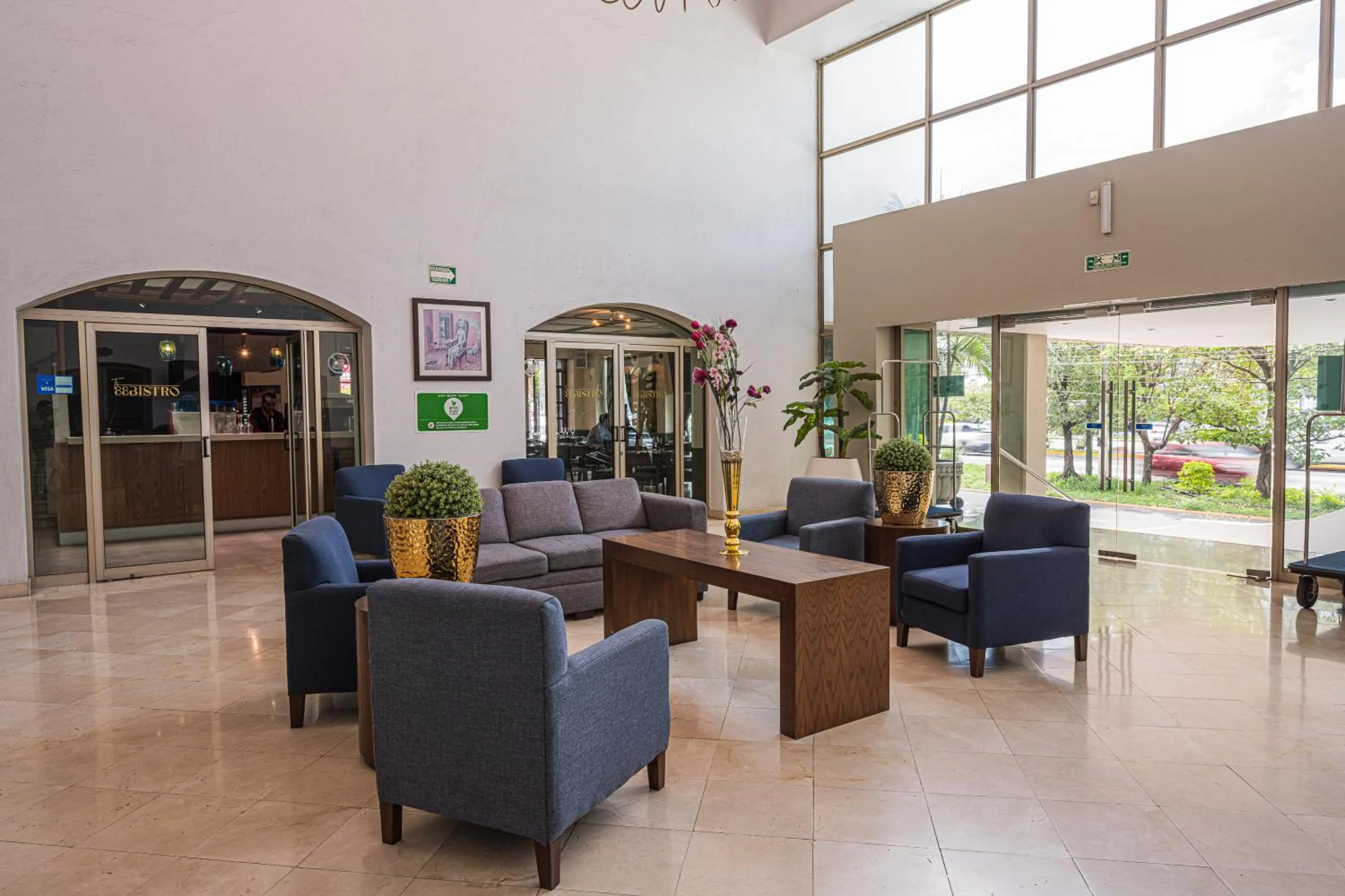 Lobby or reception in HG Hotel