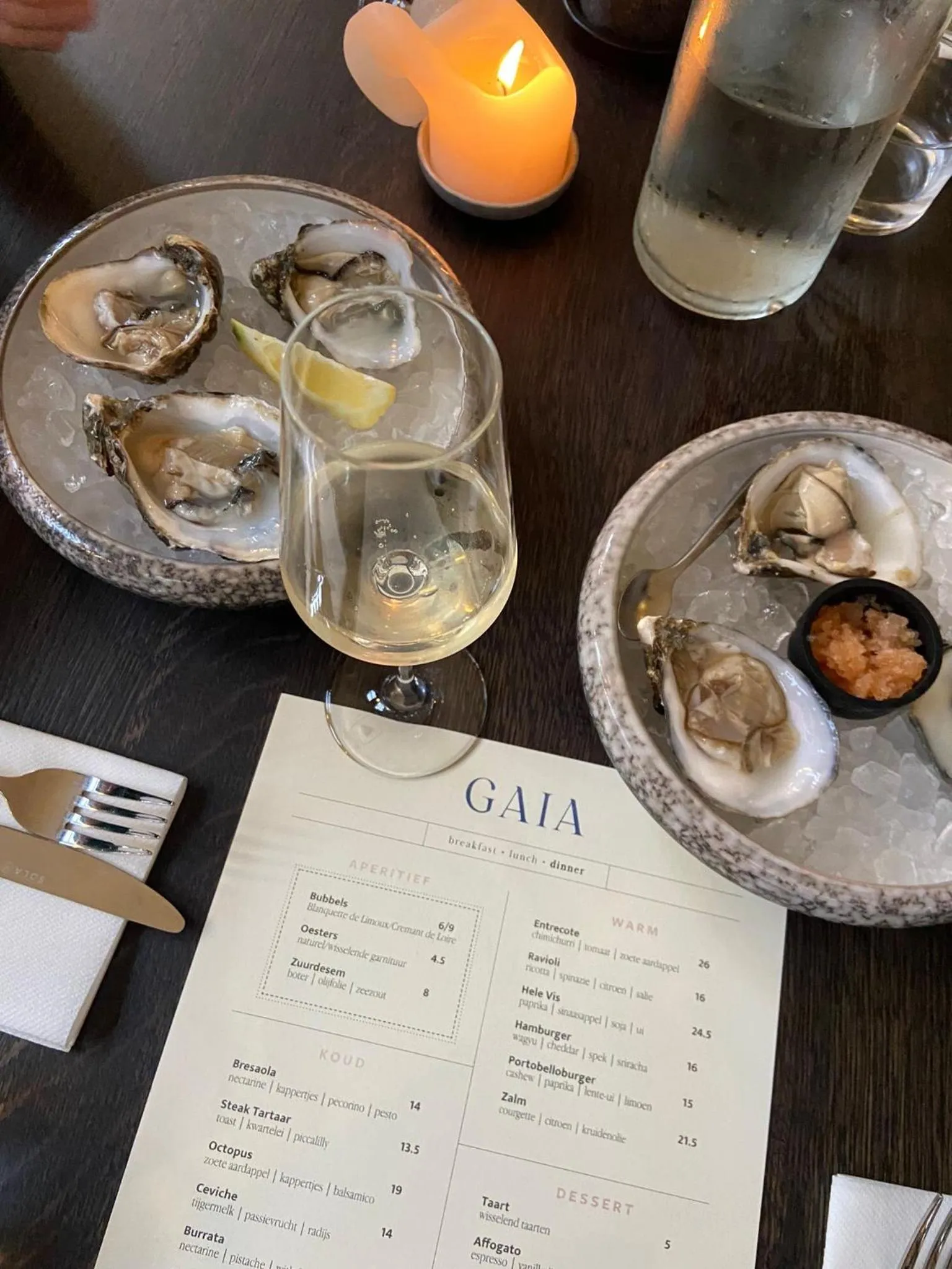 Restaurant/places to eat in Hotel de Plataan Delft Centrum