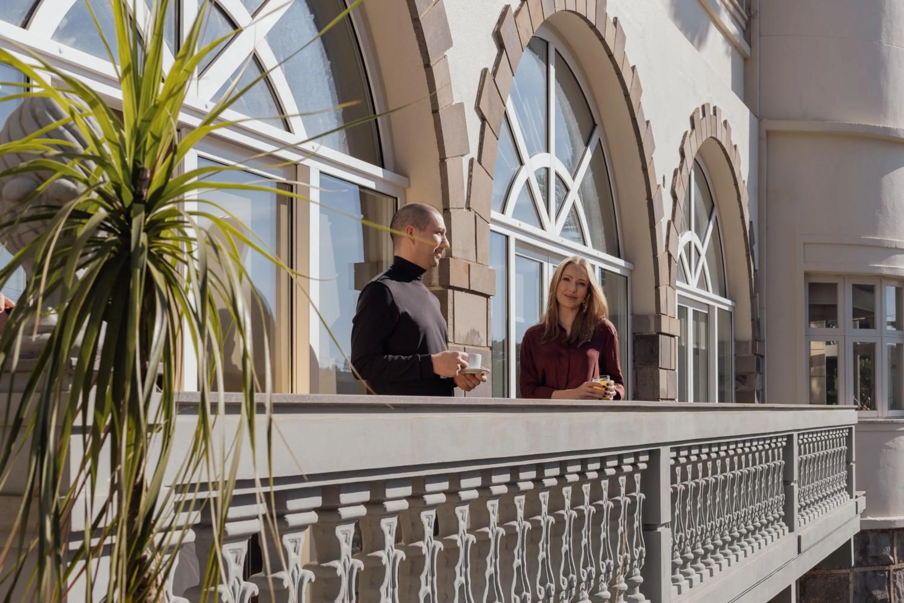 Balcony/Terrace in Hotel Casacurta
