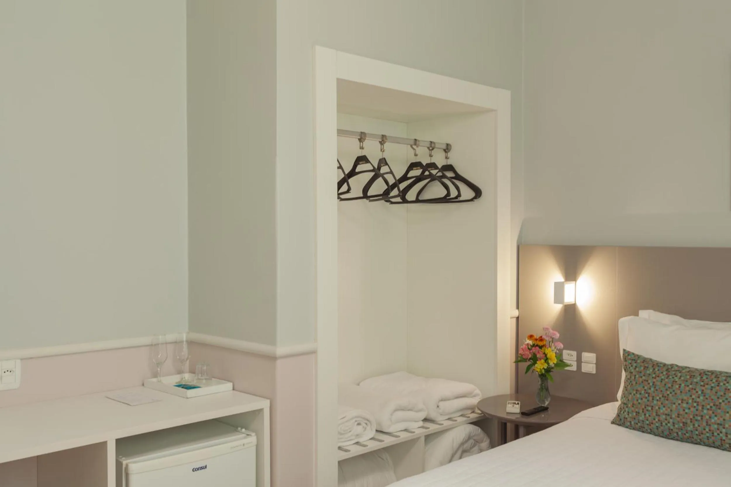 Bed in Hotel Casacurta