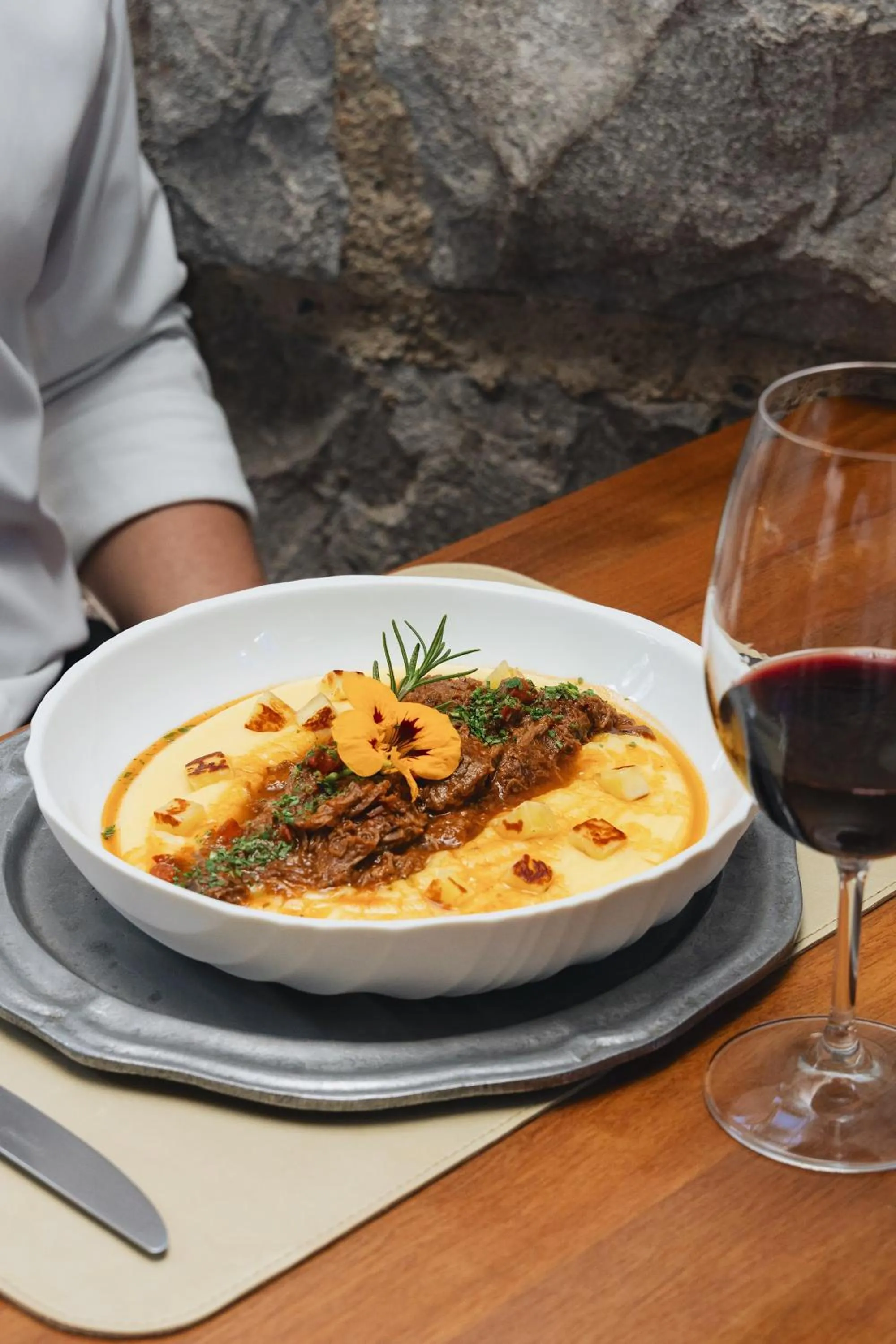 Restaurant/places to eat in Hotel Casacurta