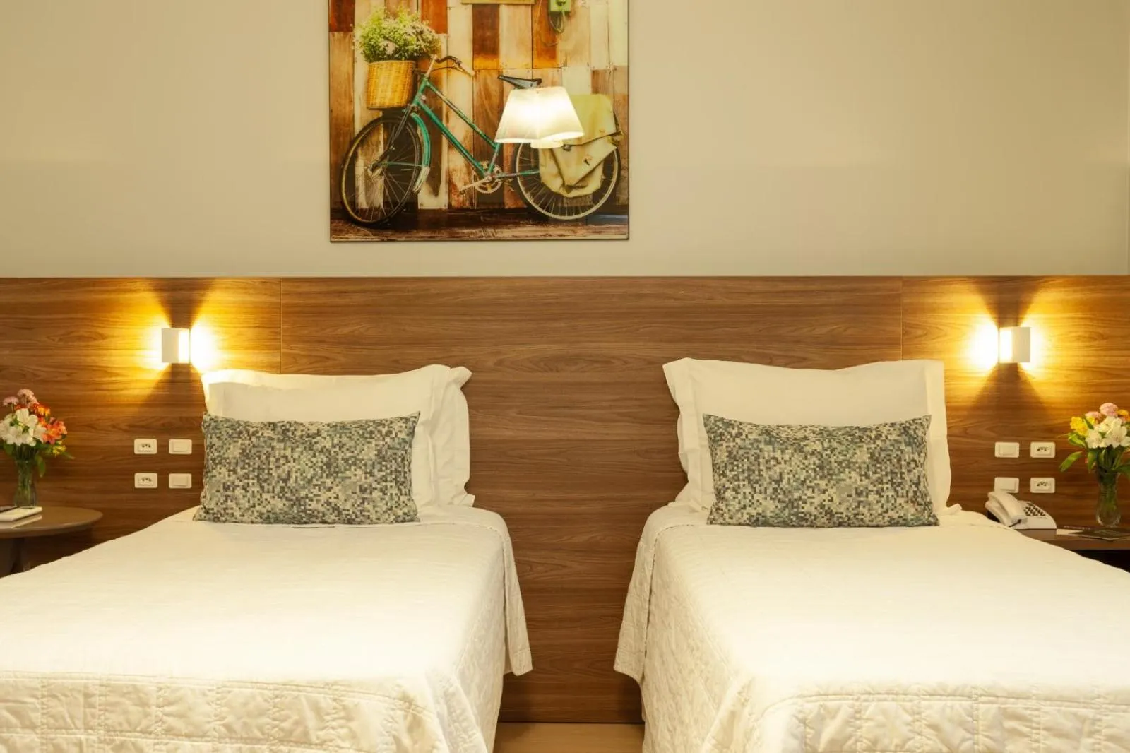 Bed in Hotel Casacurta