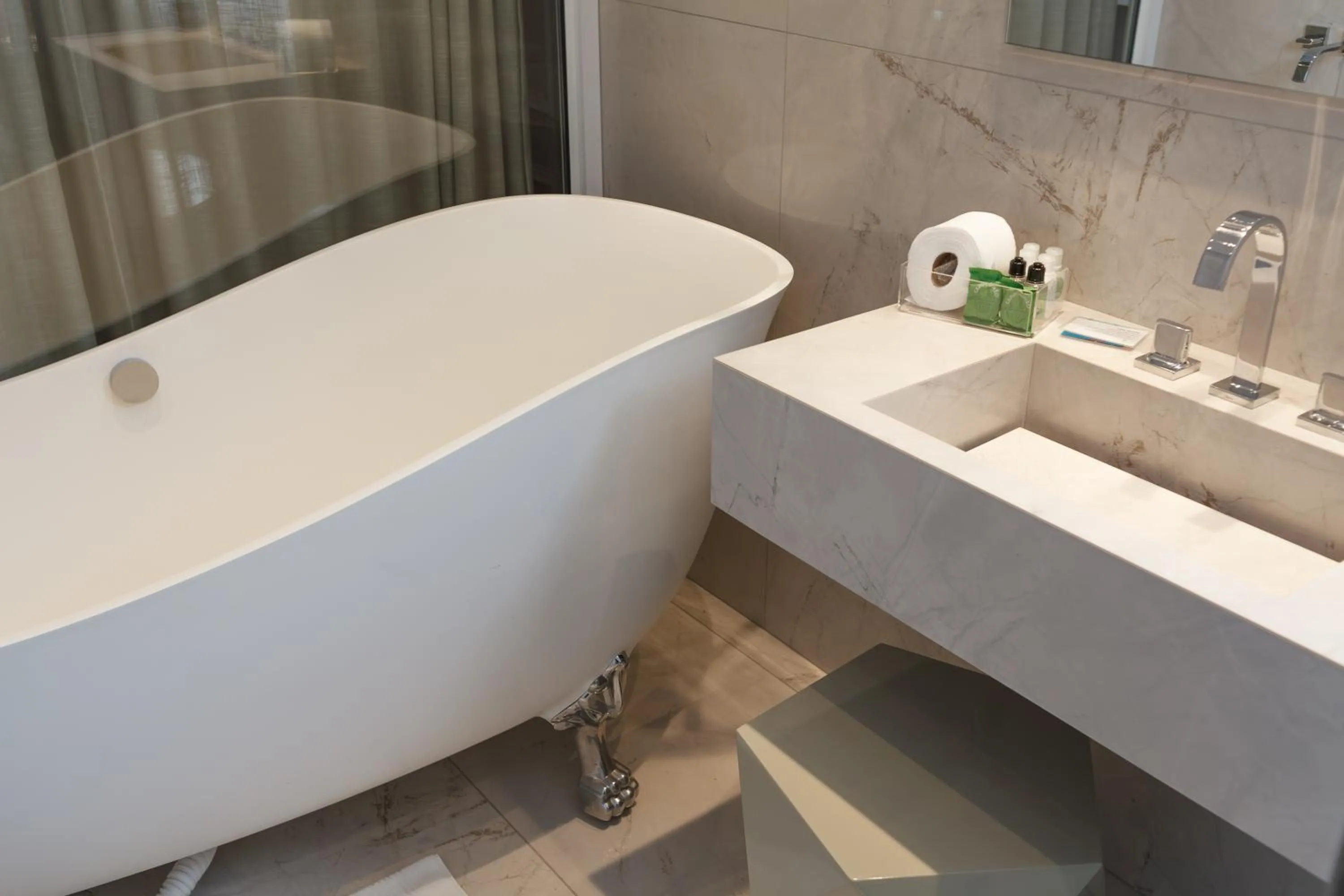 Bathroom in Hotel Casacurta