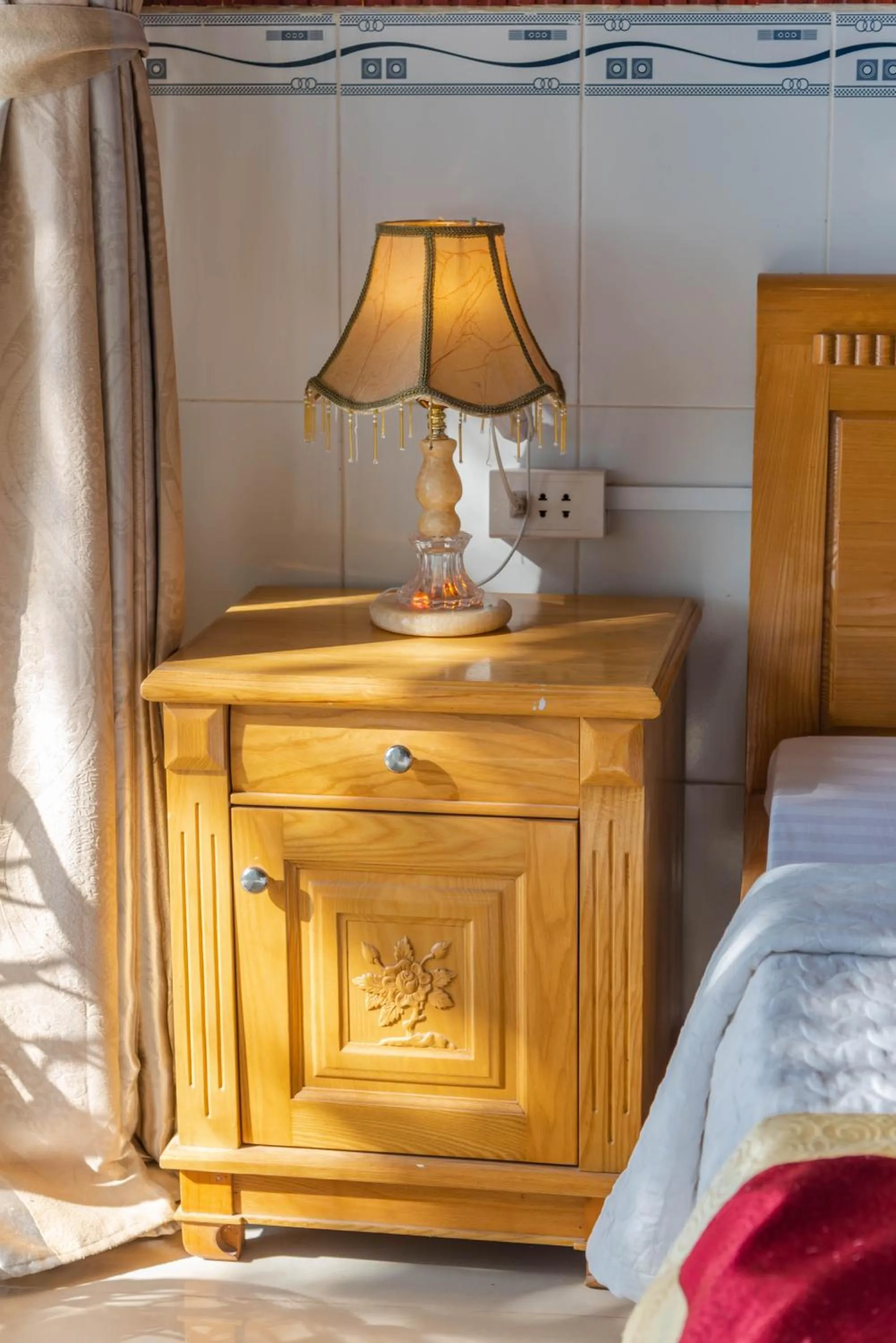 Bed in Nhat Lan Resort