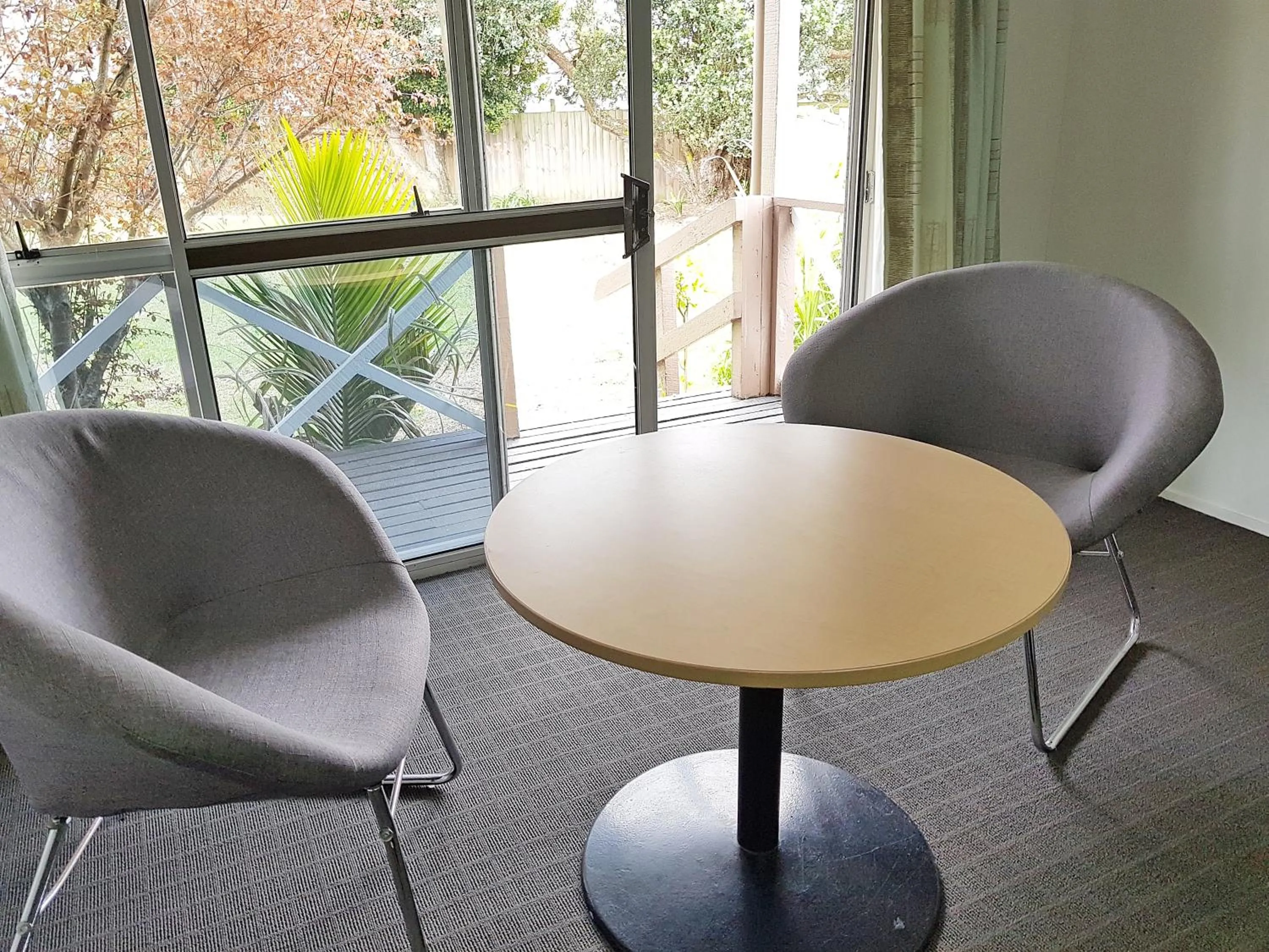 Seating area in Aero Auckland Airport