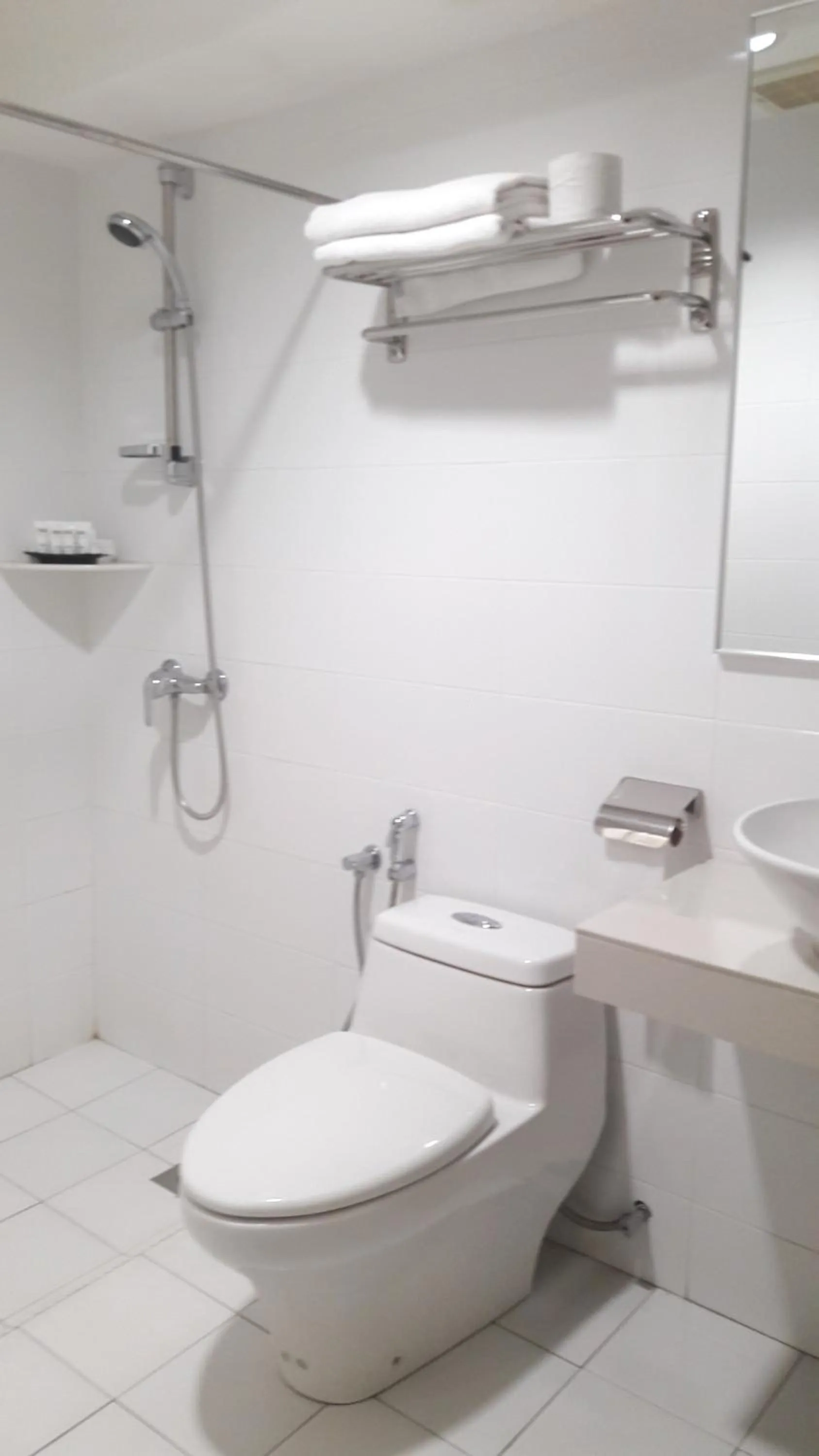 Shower in Cheng Ho Hotel