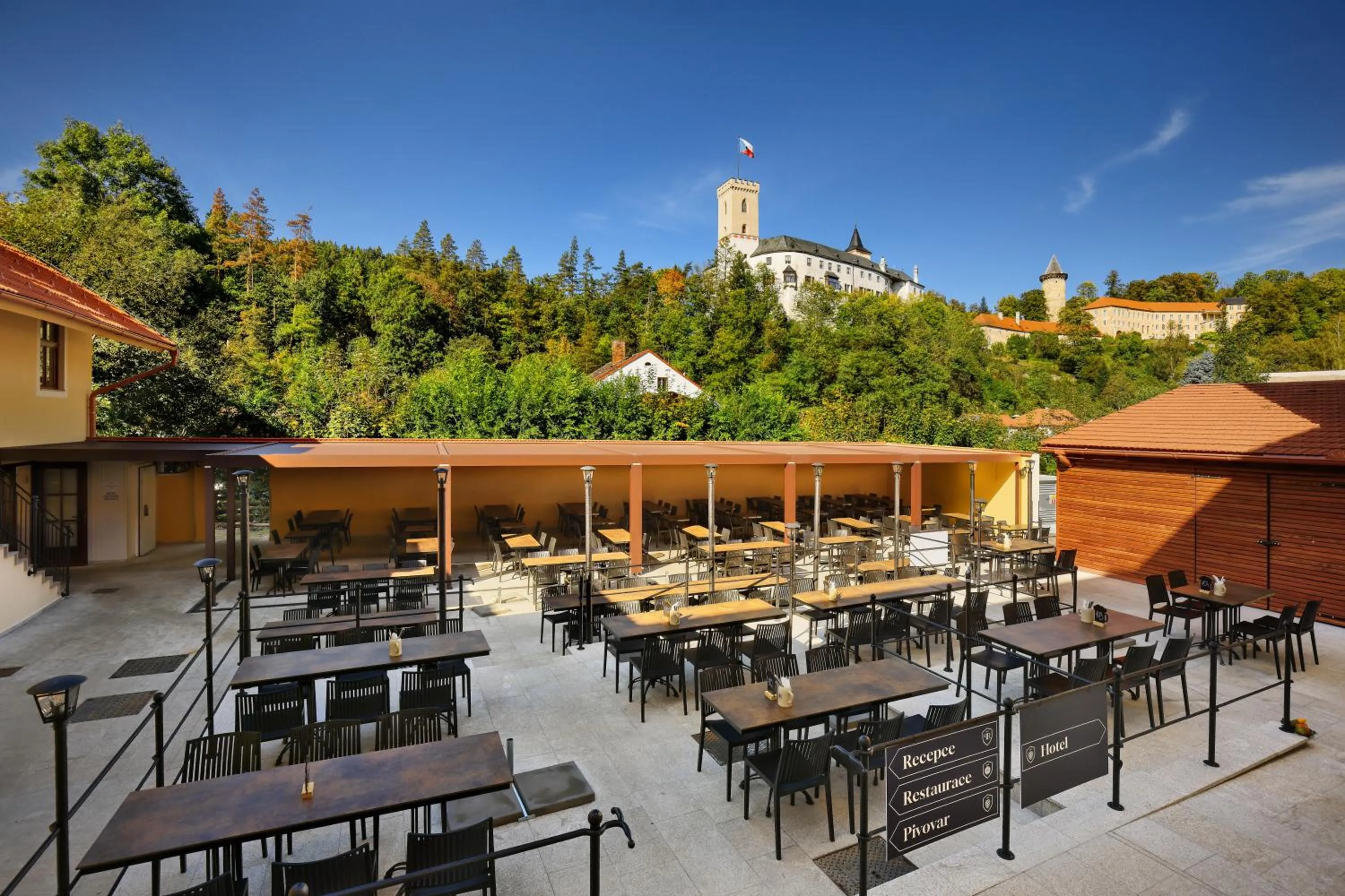 Restaurant/places to eat in Pivovar Rožmberk