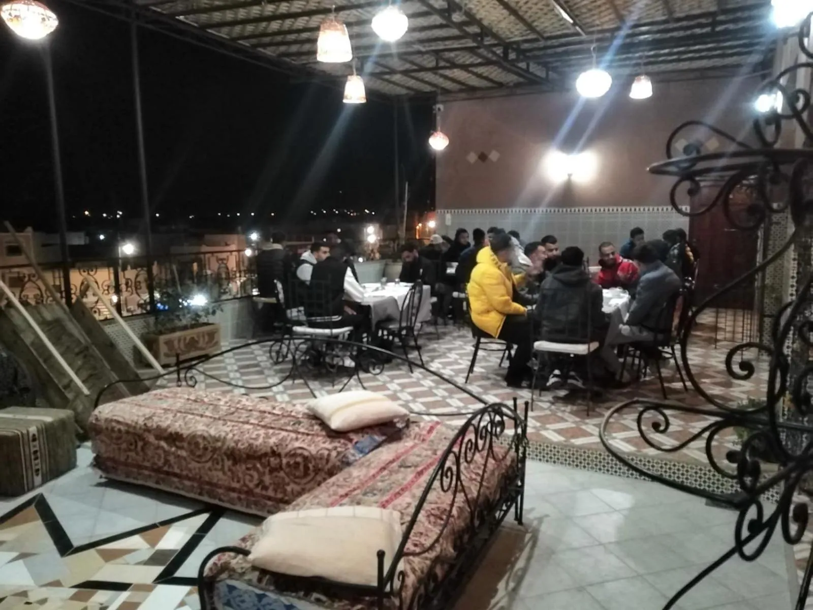 Patio in APPART AIGLE HOTEL