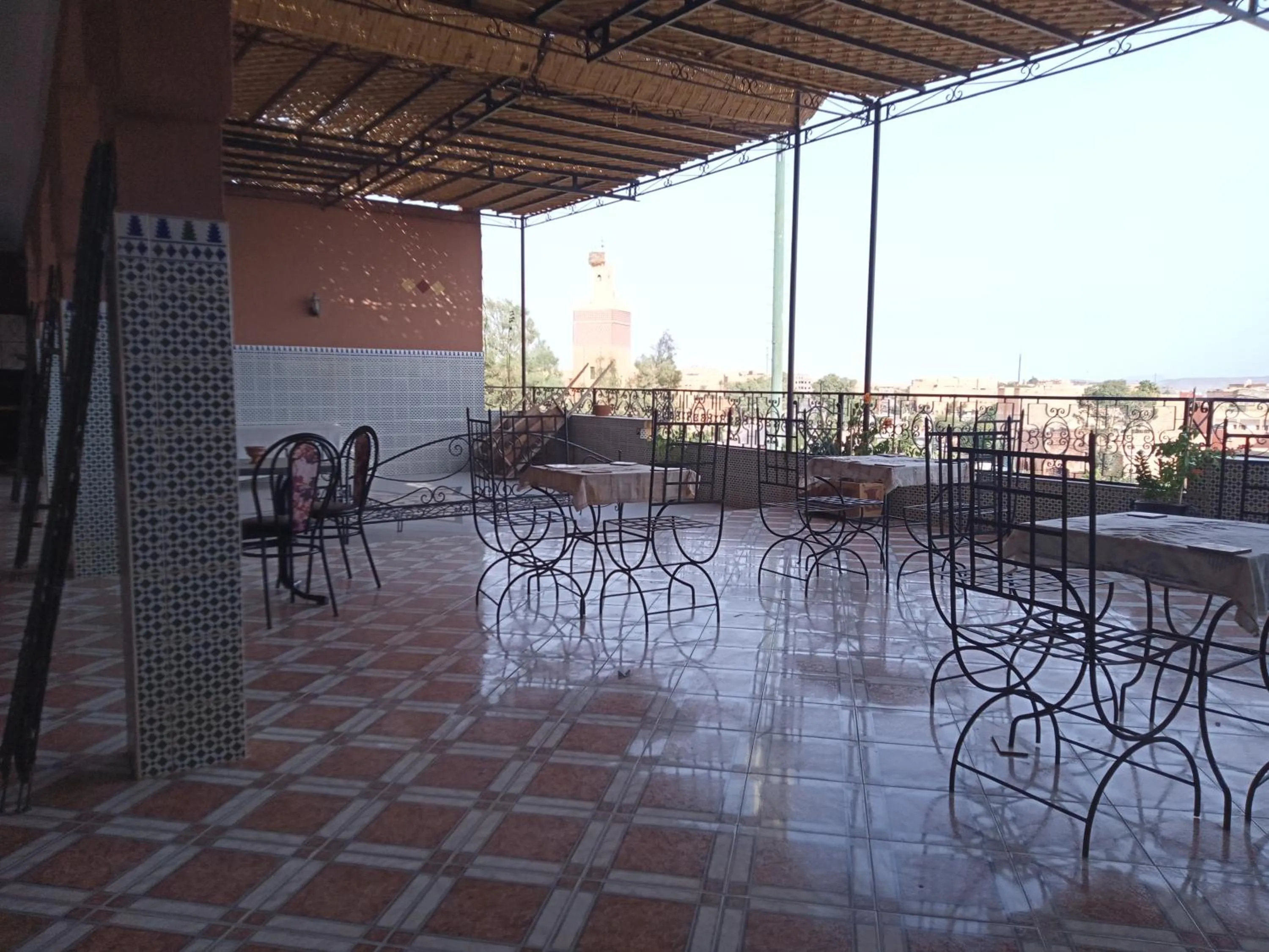Balcony/Terrace in APPART AIGLE HOTEL