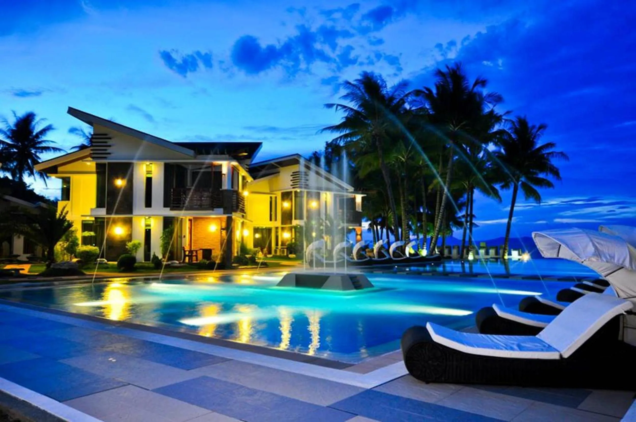 Bird's eye view in Infinity Resort