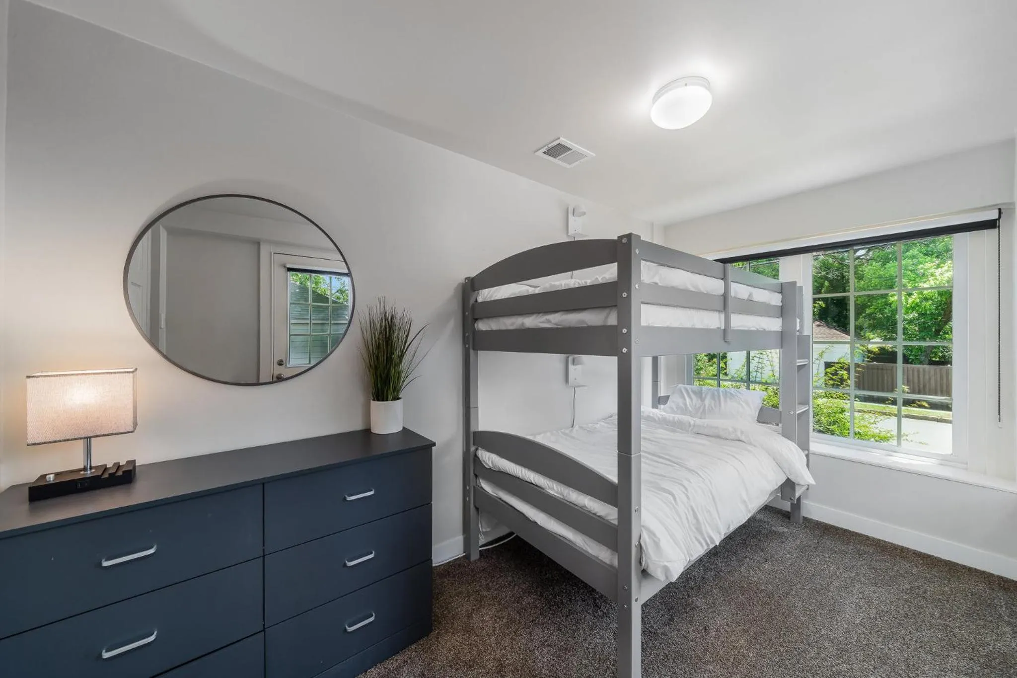 Bed in Sunset House - Luxury Pool and Hot Tub Retreat