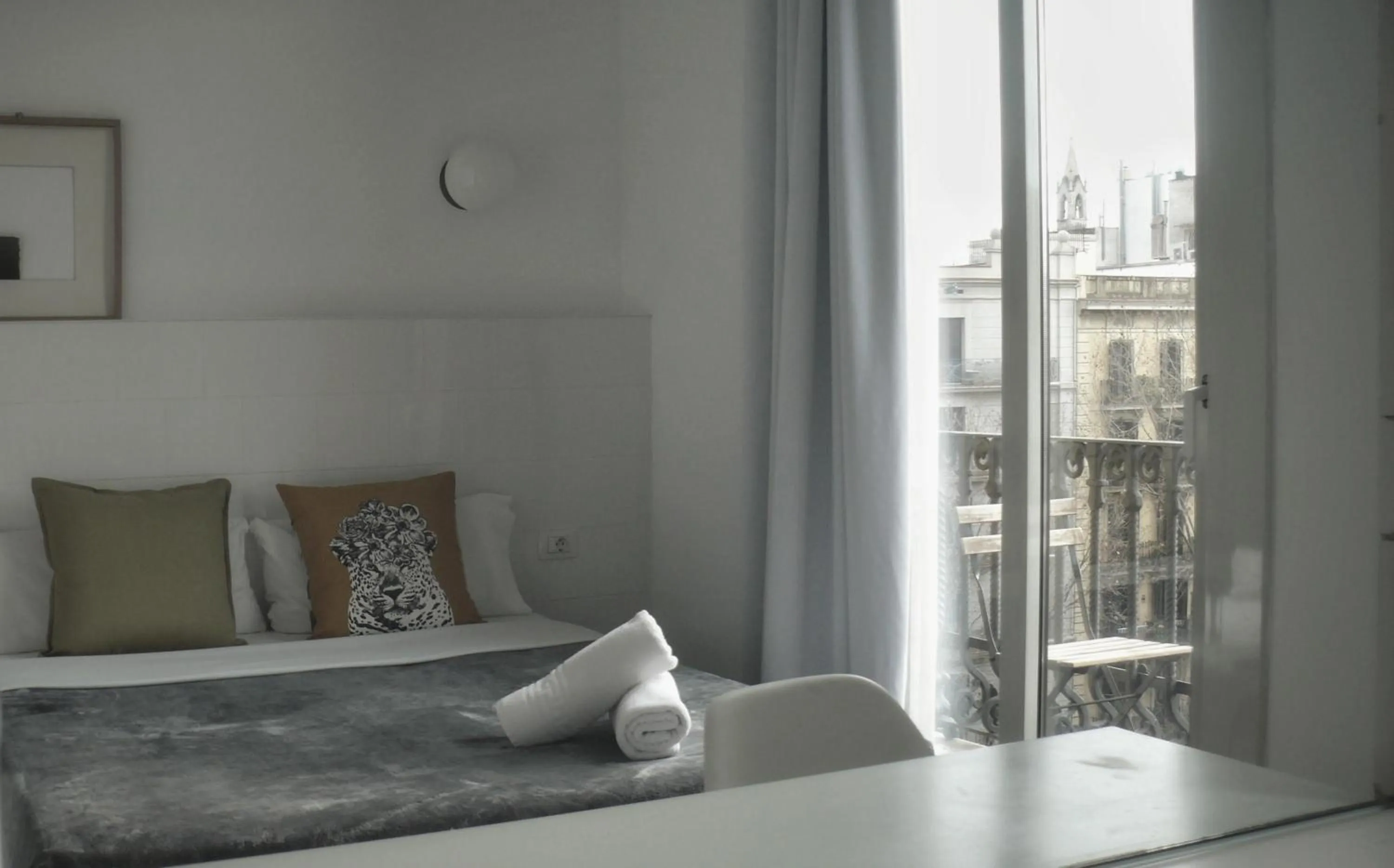 Bedroom, Bed in Hostal Argo