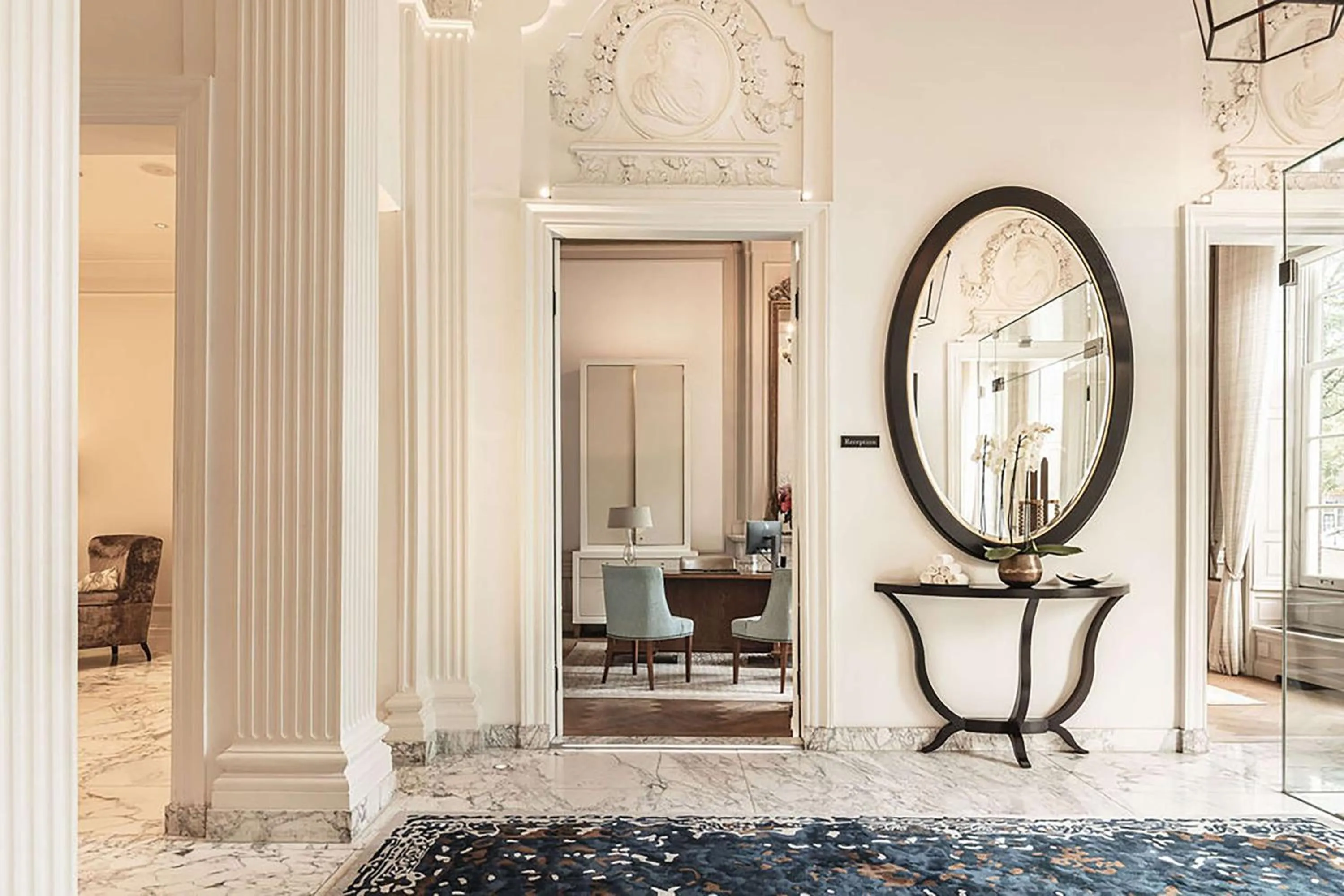 Lobby or reception in Waldorf Astoria Amsterdam