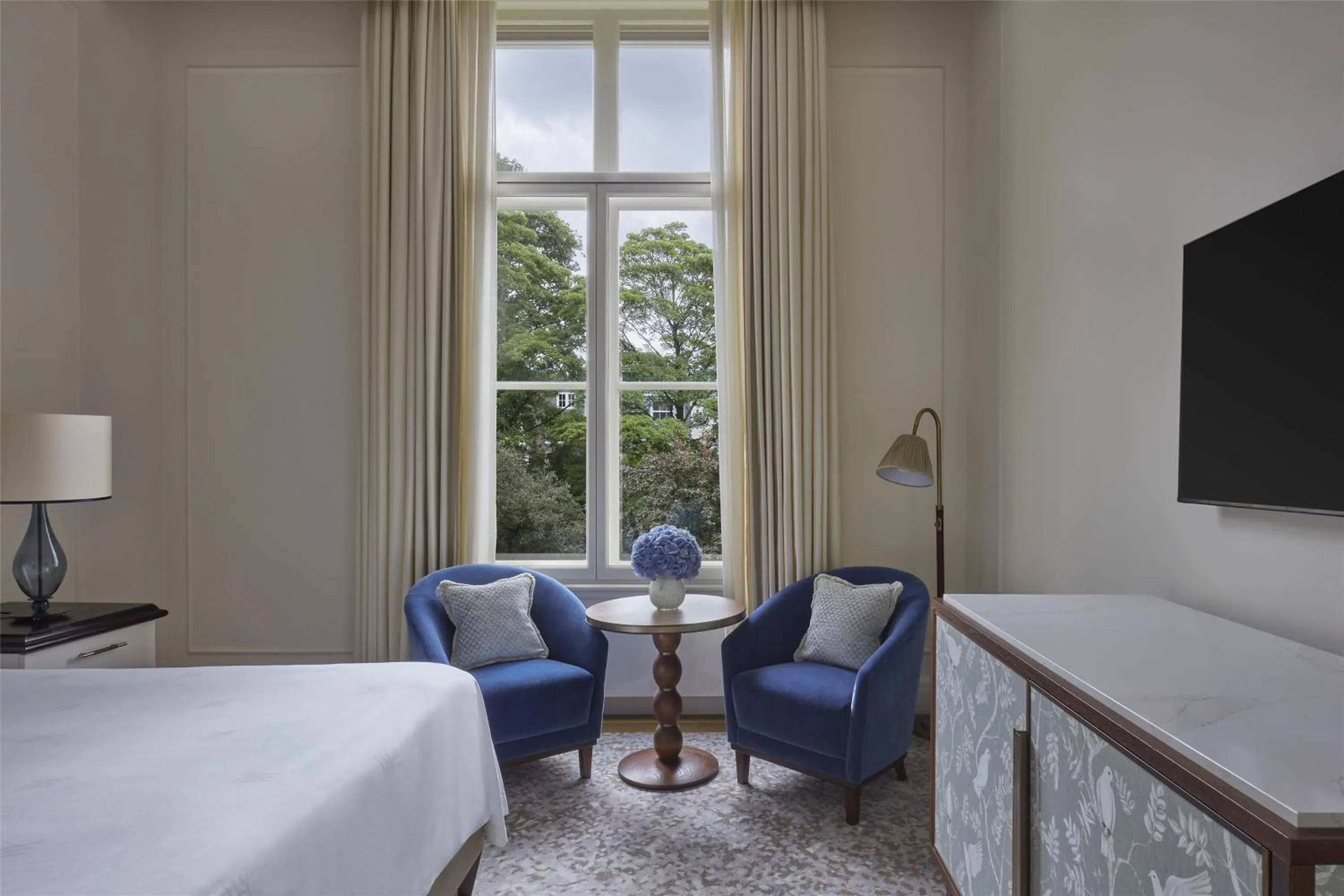 Bed in Waldorf Astoria Amsterdam