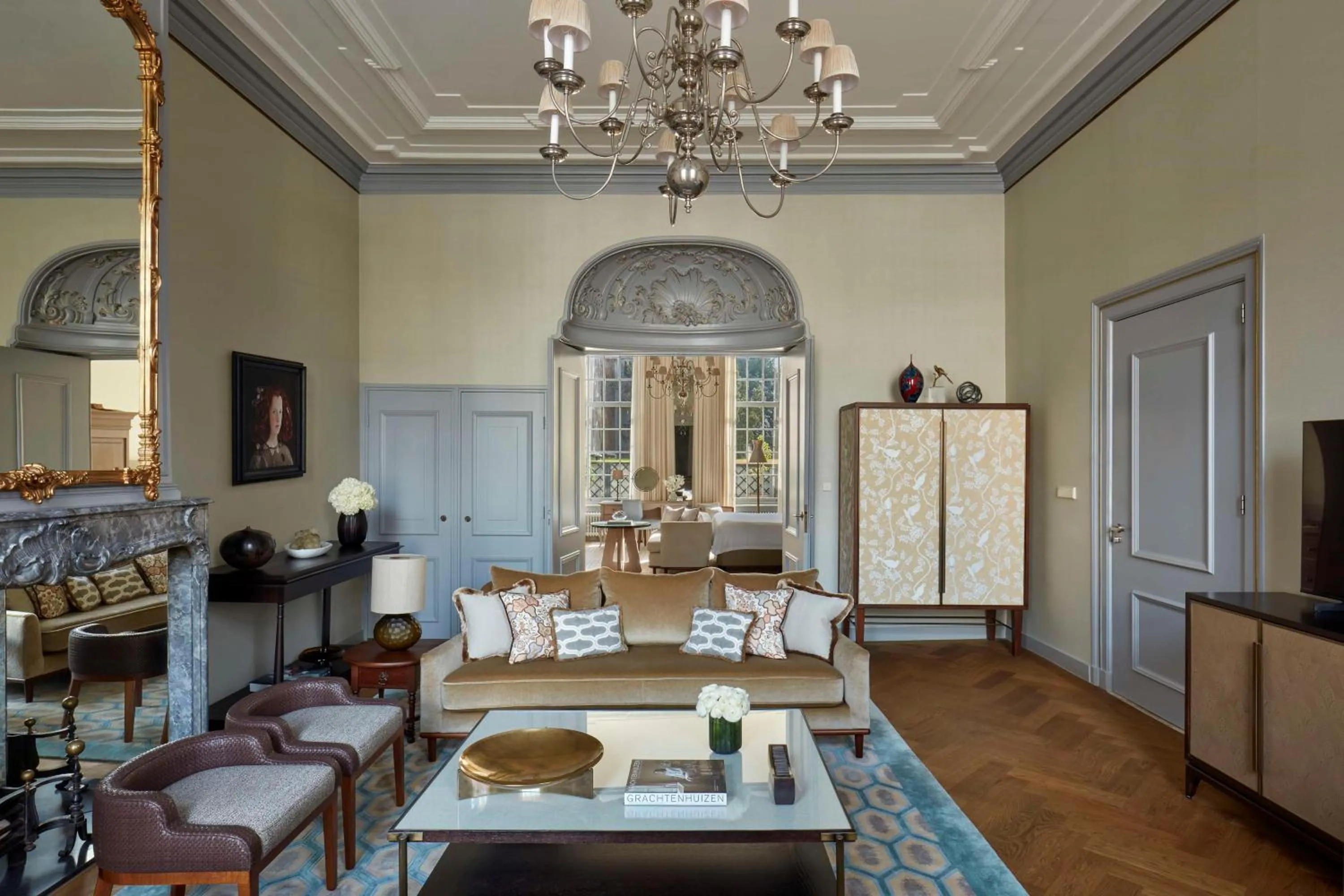 Living room in Waldorf Astoria Amsterdam