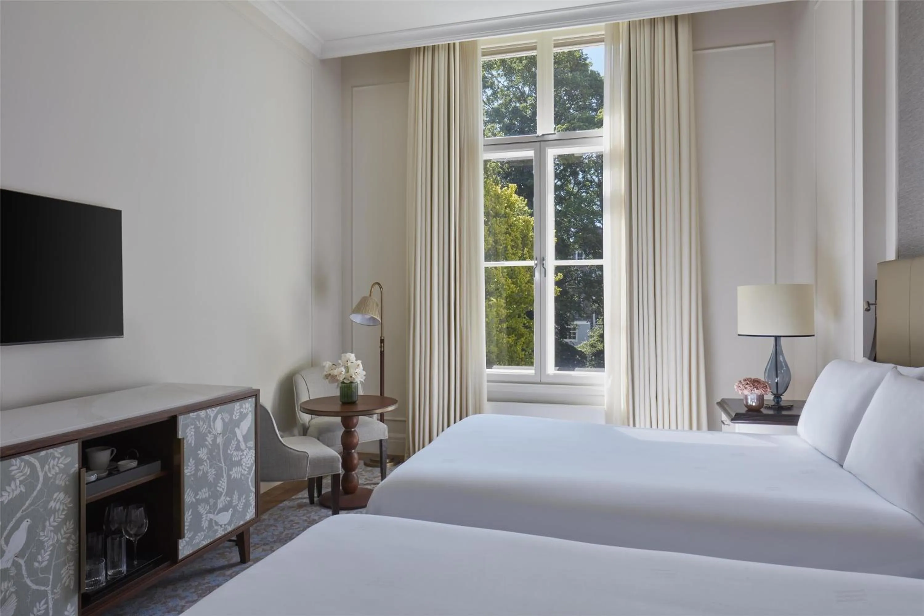 Bed in Waldorf Astoria Amsterdam