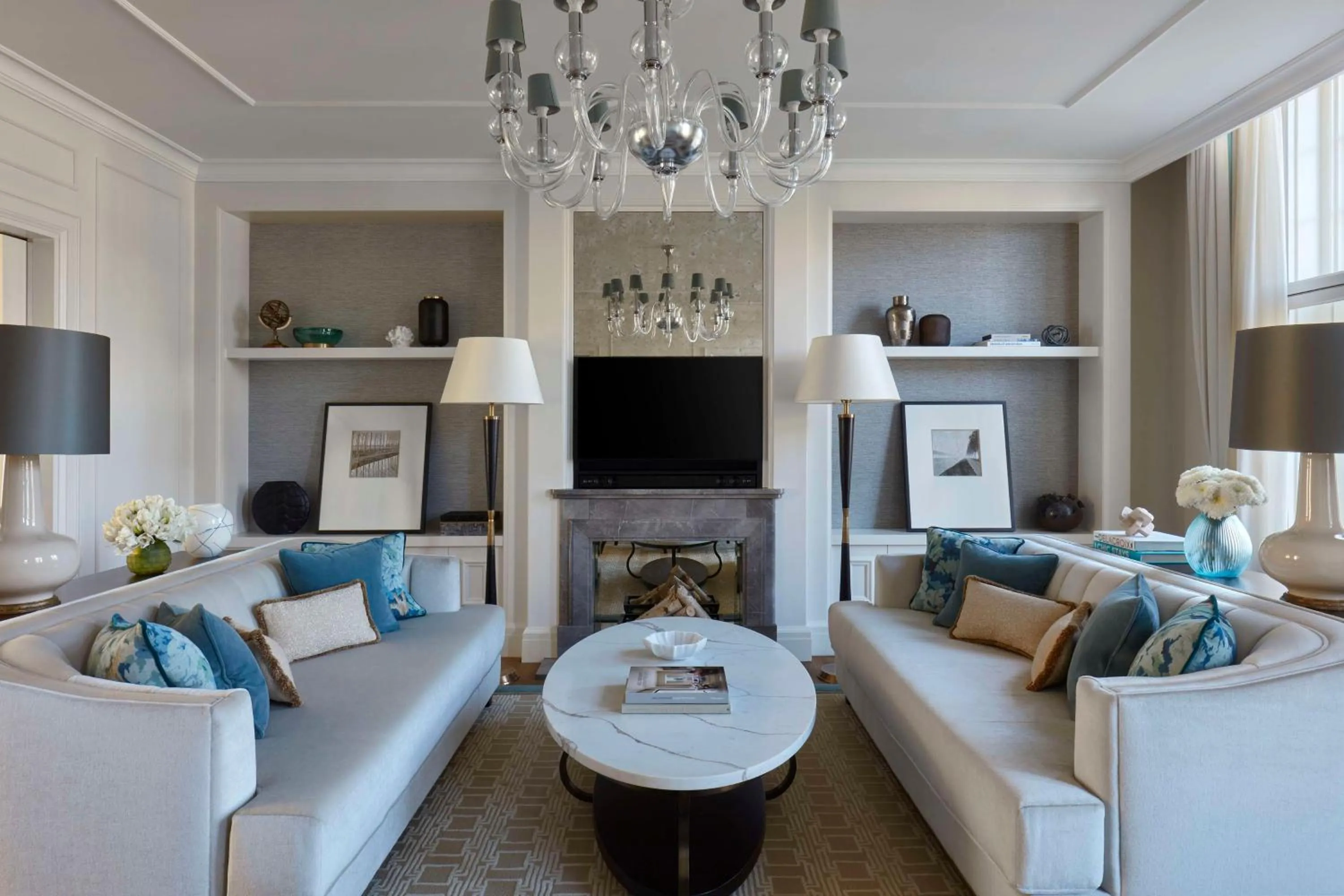 Living room in Waldorf Astoria Amsterdam