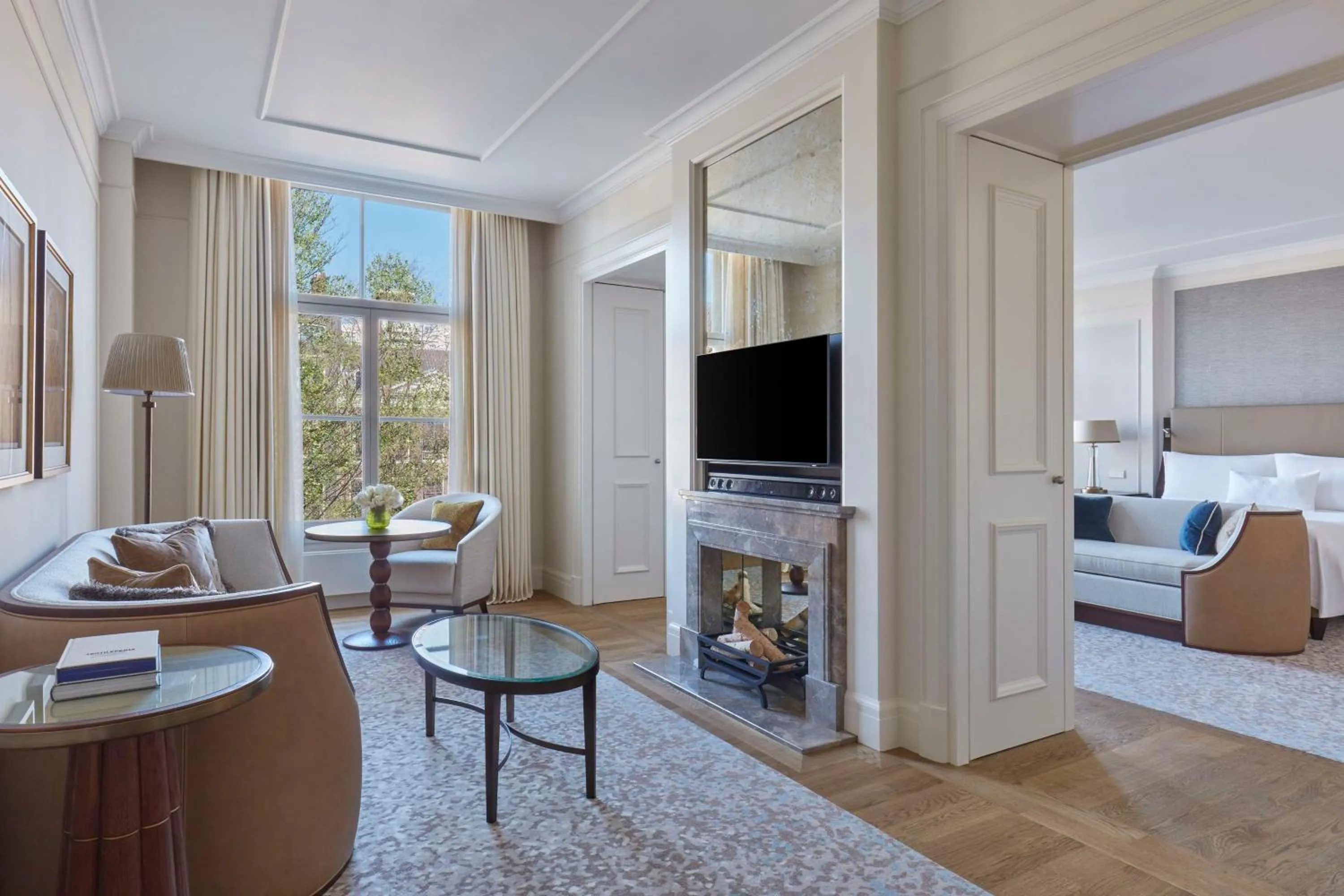 Bed in Waldorf Astoria Amsterdam