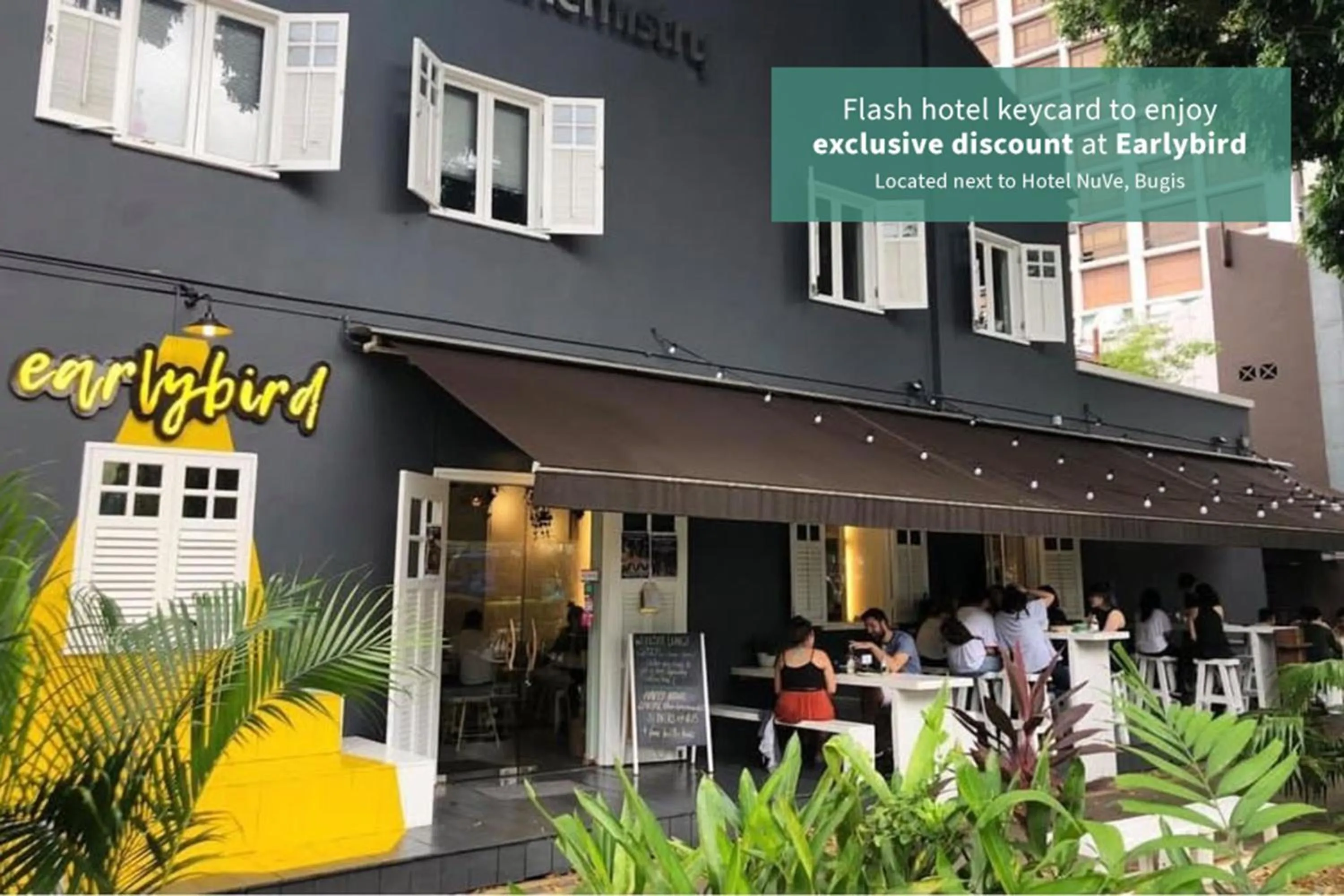 Restaurant/places to eat in Hotel NuVe