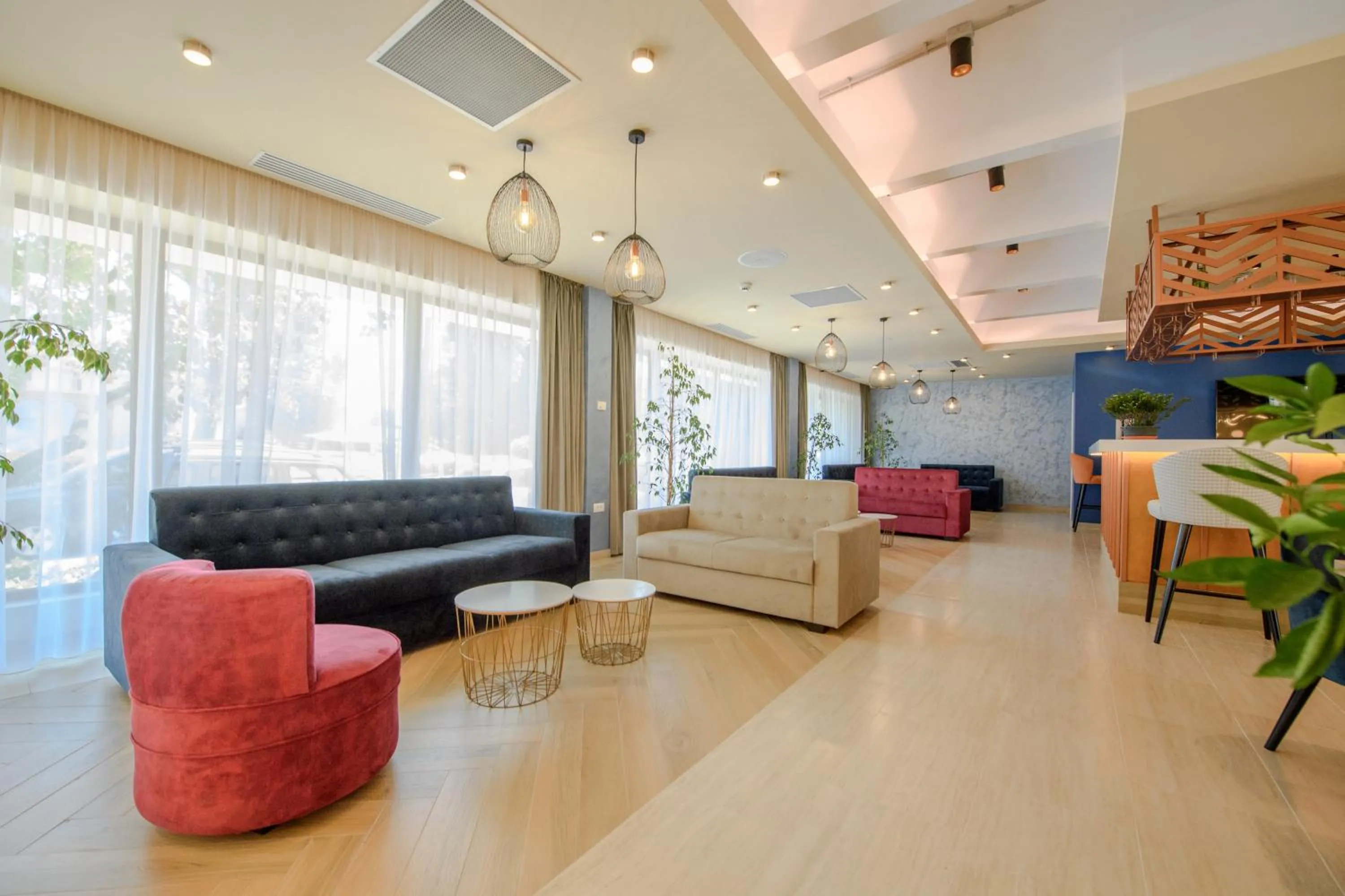 Seating area in Hotel Piccadilly