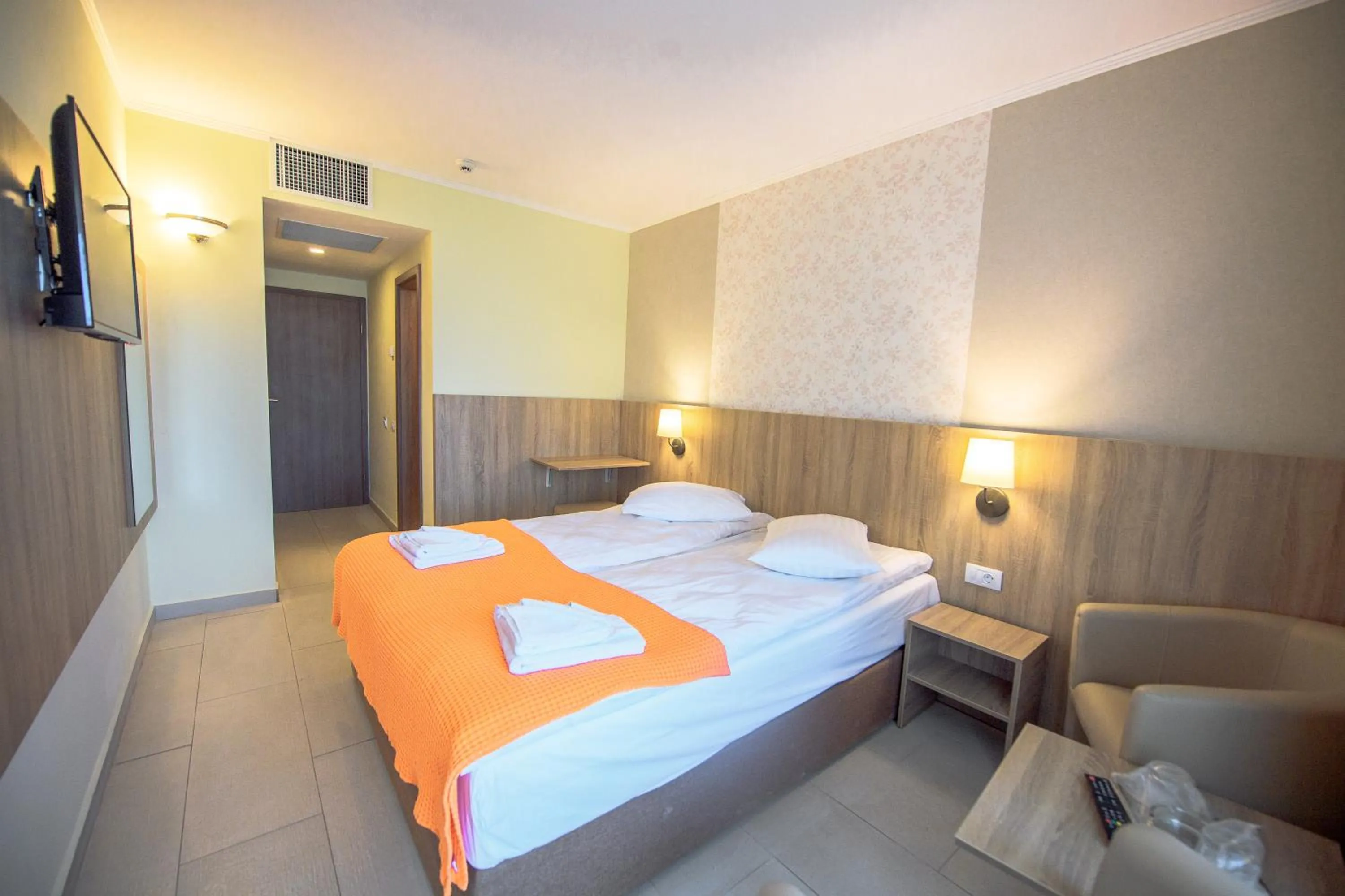 Bed in Hotel Piccadilly