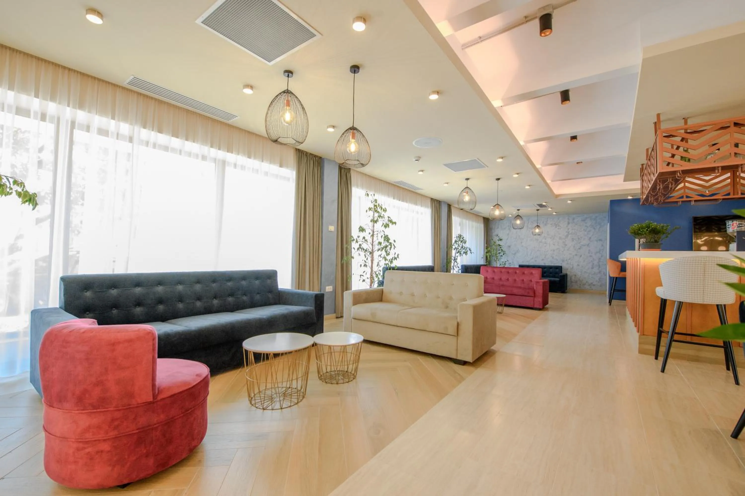 Seating area in Hotel Piccadilly